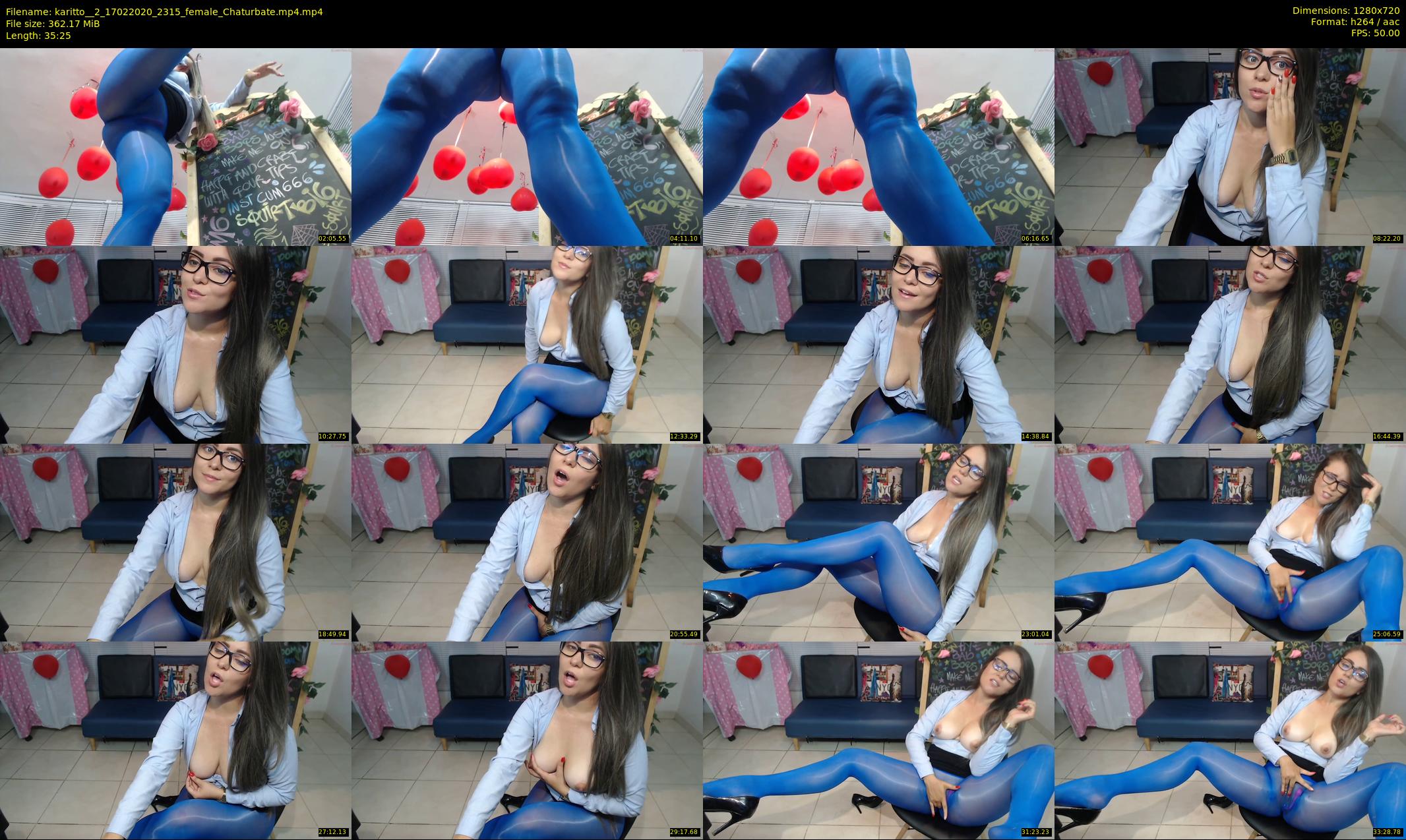 karitto__2 — 36 minute Chaturbate female cam show recording, 720p, Feb 17, 2020