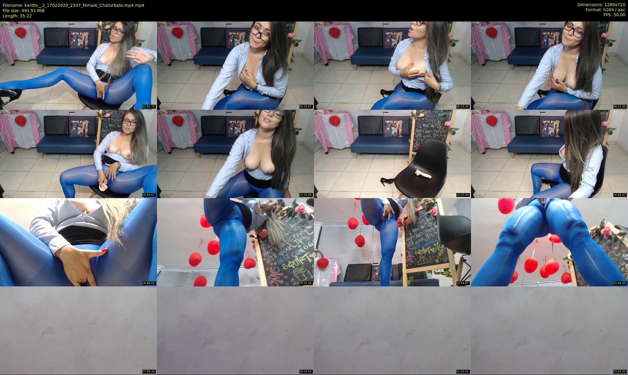 karitto__2 — 36 minute Chaturbate female cam show recording, 720p, Feb 17, 2020