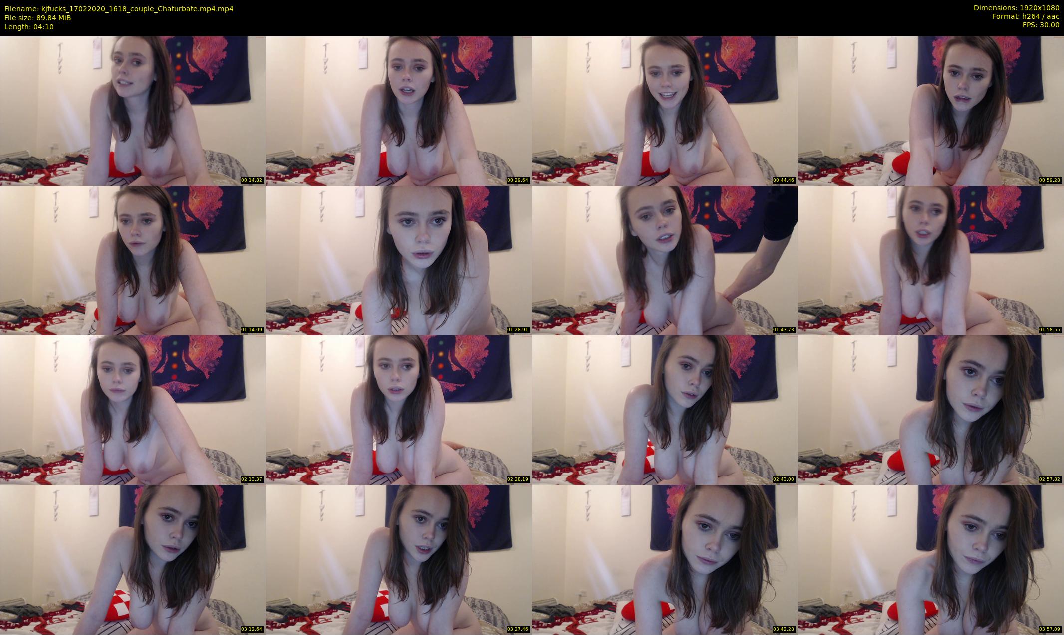 kjfucks — 5 minute Chaturbate couple cam show recording, 1080p, Feb 17, 2020
