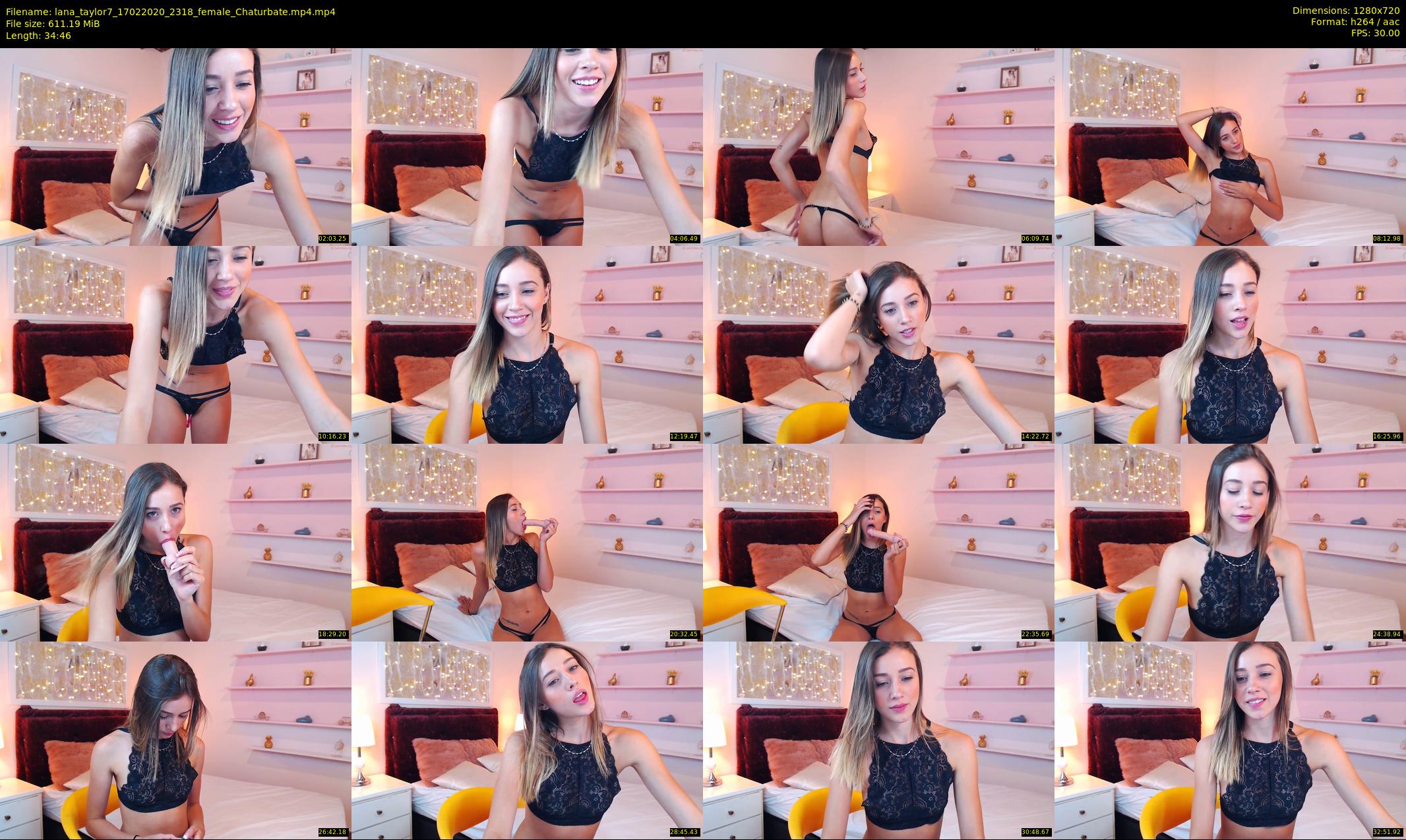 lana_taylor7 — 35 minute Chaturbate female cam show recording, 720p, Feb 17, 2020