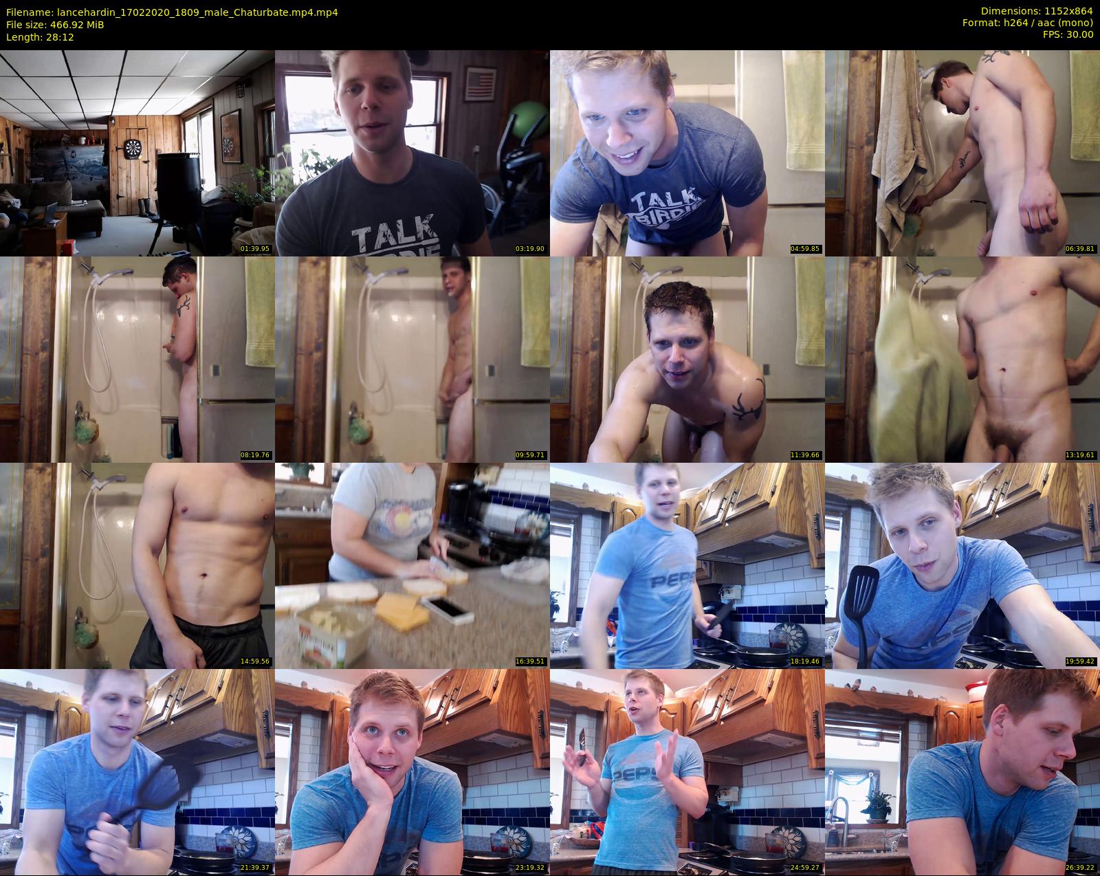 lancehardin — 29 minute Chaturbate male cam show recording, 720p, Feb 17, 2020