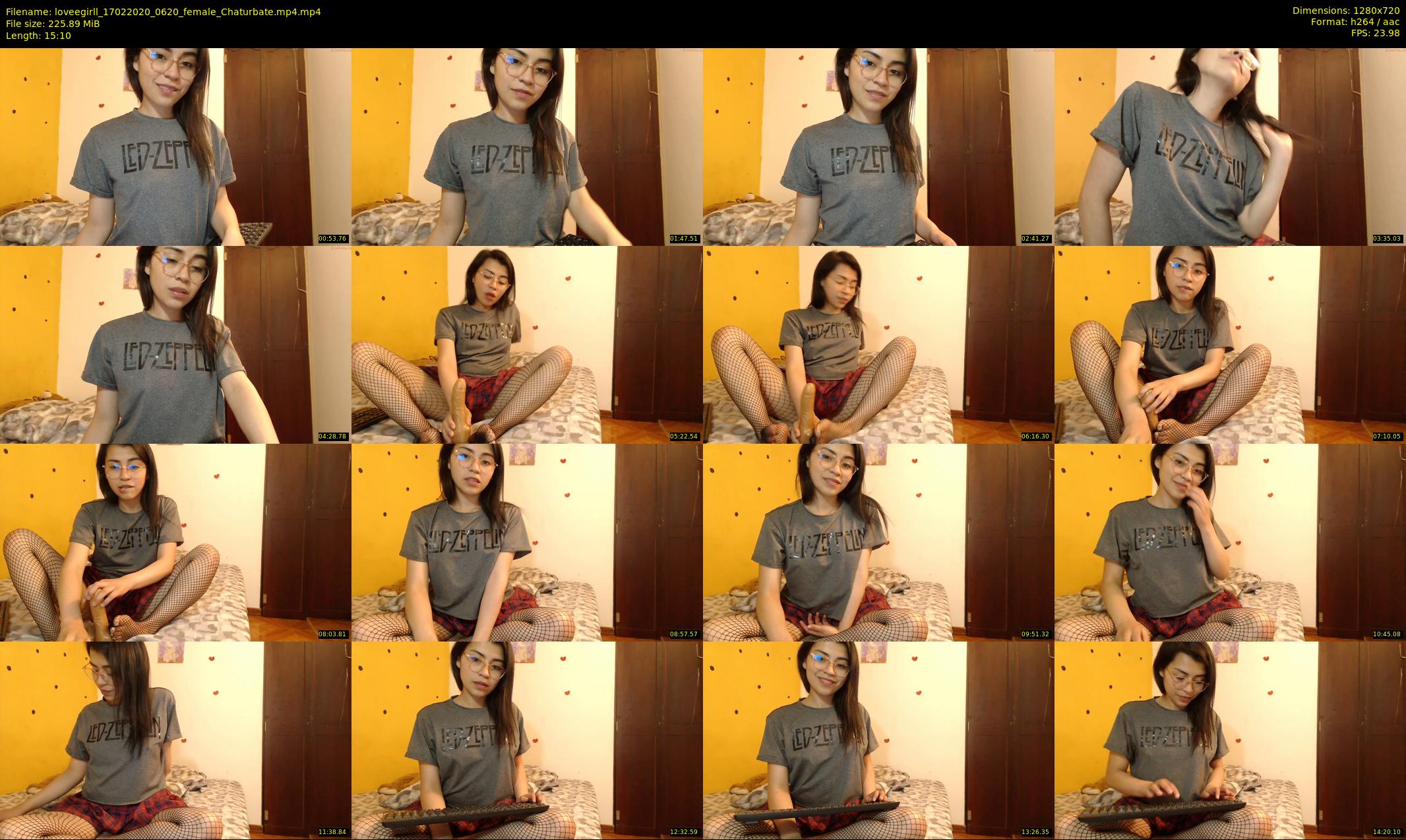 loveegirll — 16 minute Chaturbate female cam show recording, 720p, Feb 17, 2020