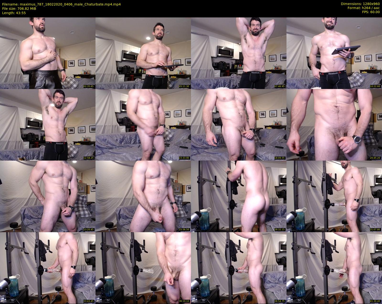 maximus_787 — 44 minute Chaturbate male cam show recording, 720p, Feb 18, 2020