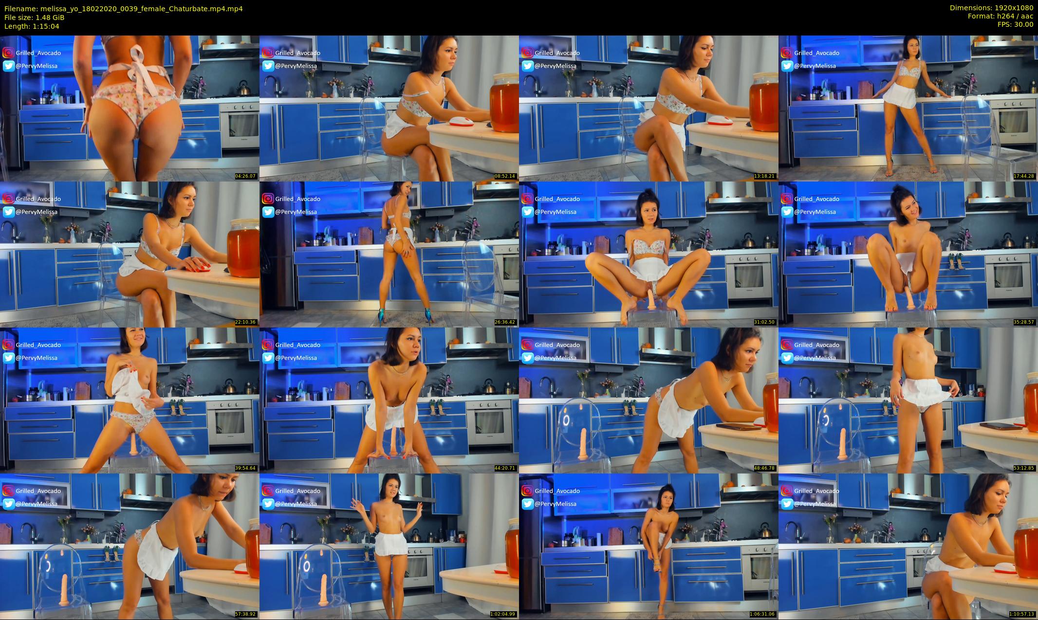 melissa_yo — 76 minute Chaturbate female cam show recording, 1080p, Feb 18, 2020