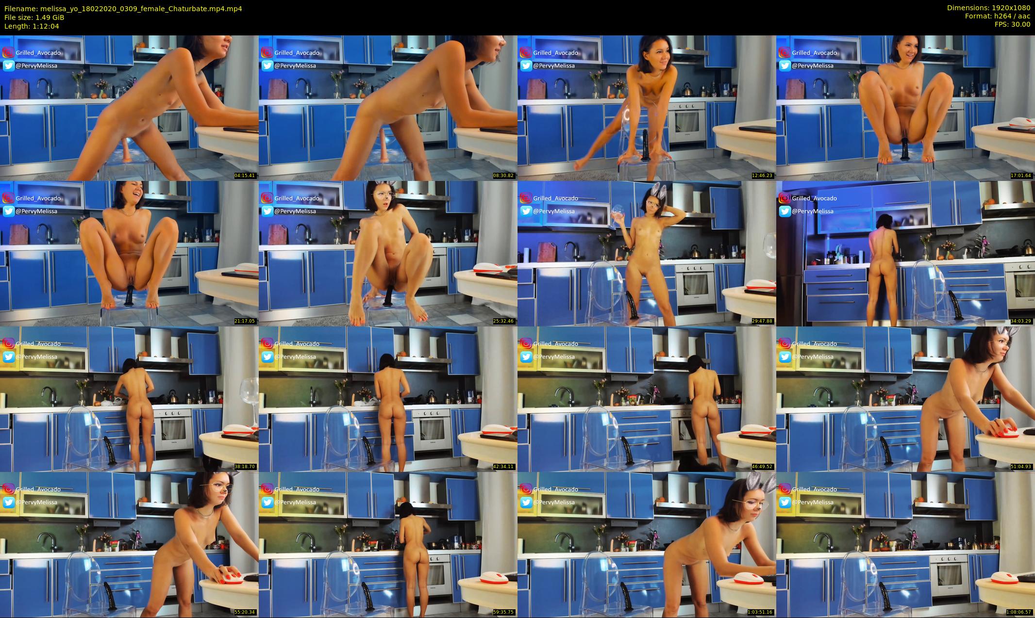 melissa_yo — 73 minute Chaturbate female cam show recording, 1080p, Feb 18, 2020
