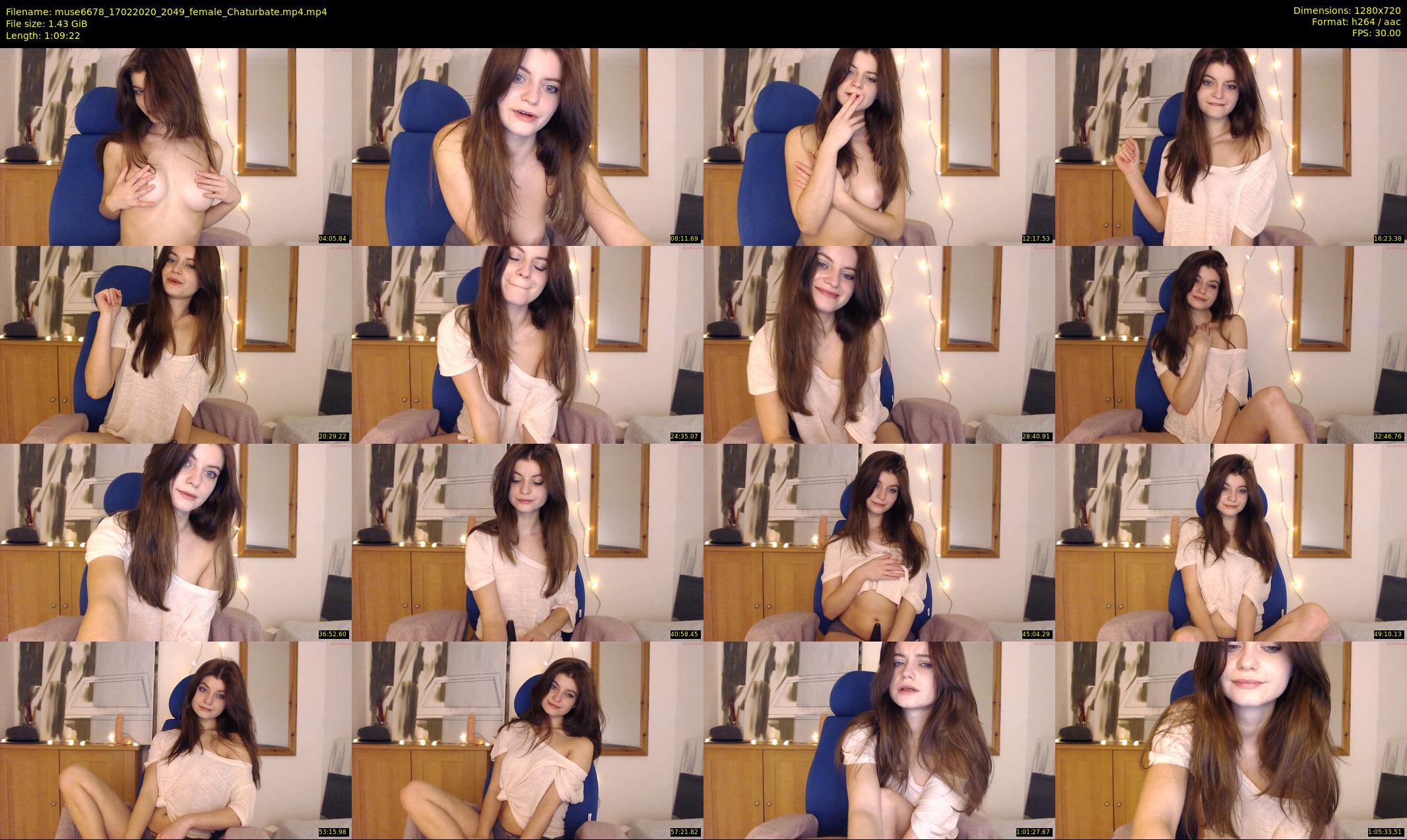 muse6678 — 70 minute Chaturbate female cam show recording, 720p, Feb 17, 2020