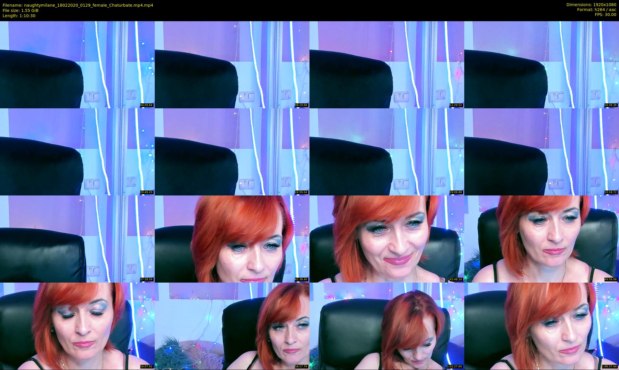 naughtymilane — 71 minute Chaturbate female cam show recording, 1080p, Feb 18, 2020