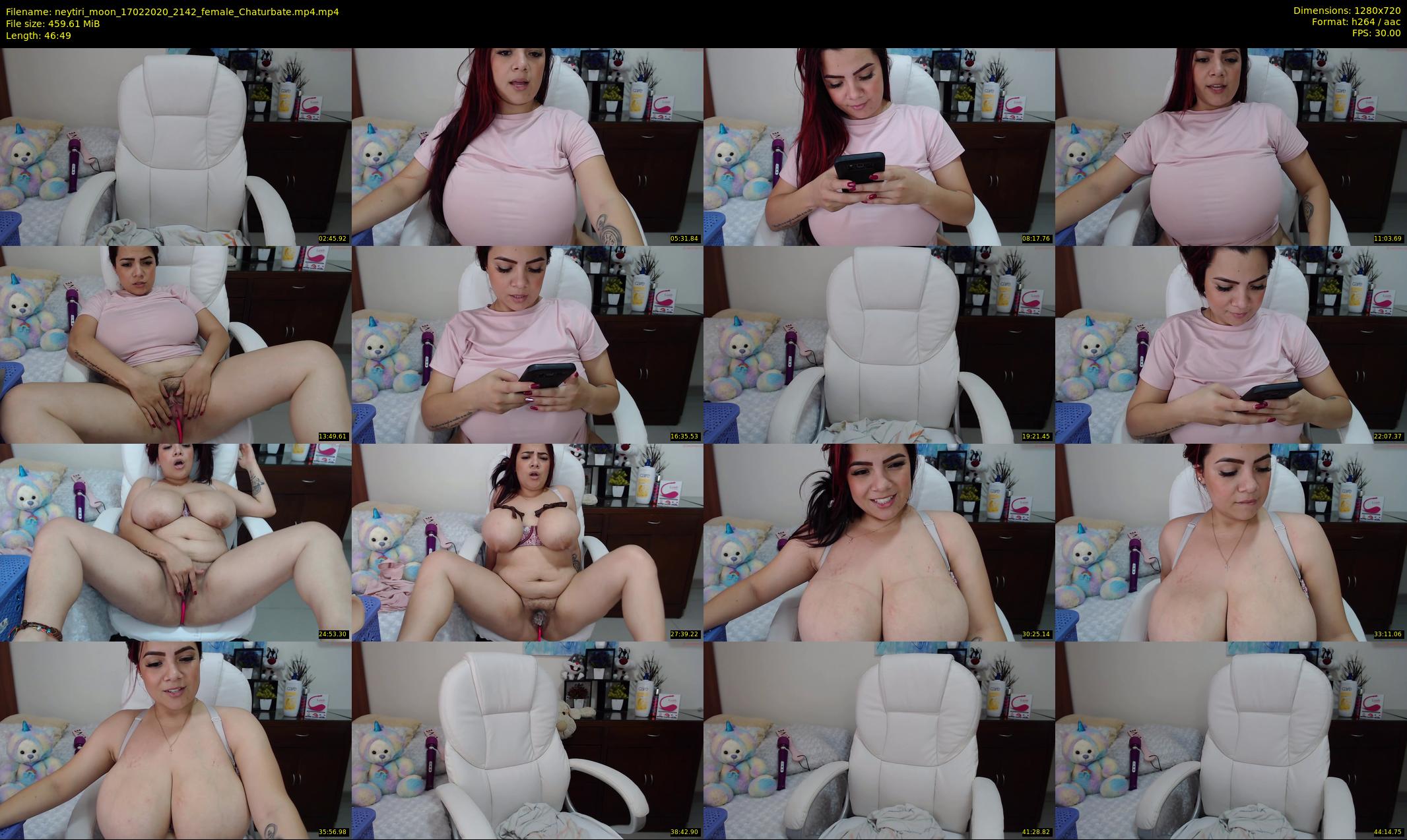 neytiri_moon — 47 minute Chaturbate female cam show recording, 720p, Feb 17, 2020