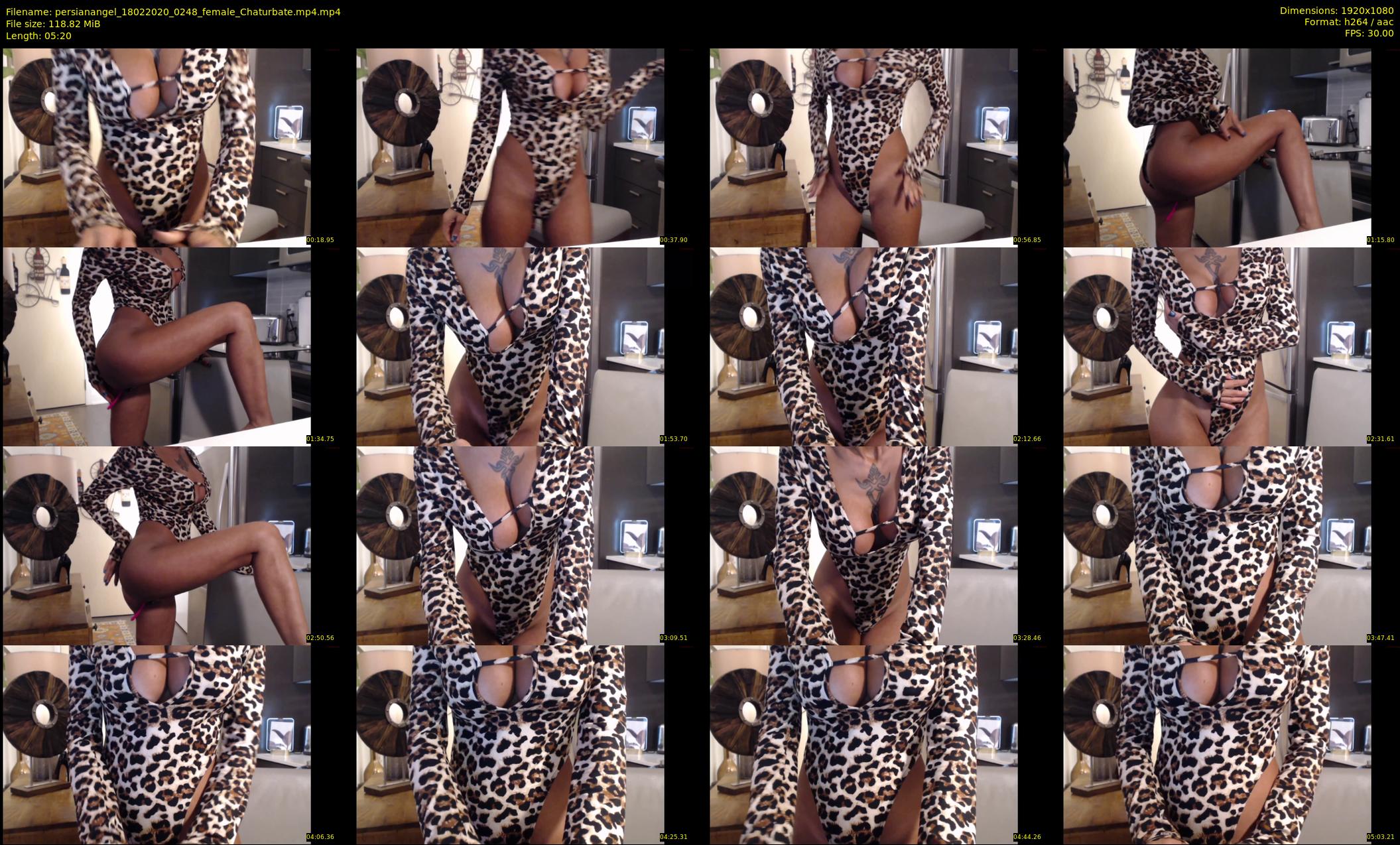 persianangel — 6 minute Chaturbate female cam show recording, 1080p, Feb 18, 2020