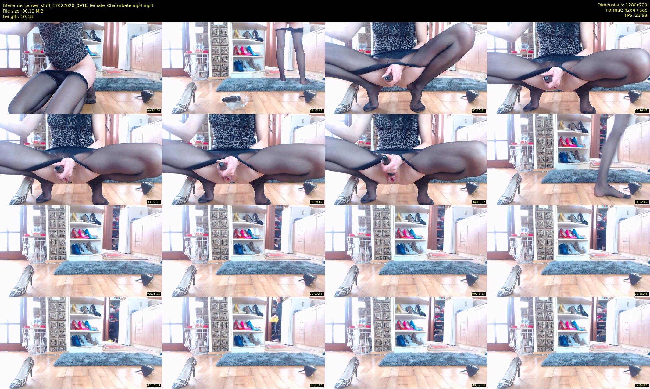 power_stuff — 11 minute Chaturbate female cam show recording, 720p, Feb 17, 2020