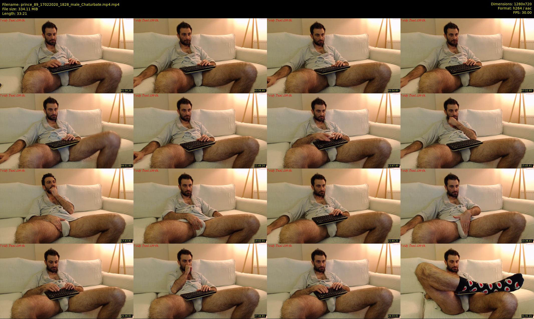 prince_89 — 34 minute Chaturbate male cam show recording, 720p, Feb 17, 2020