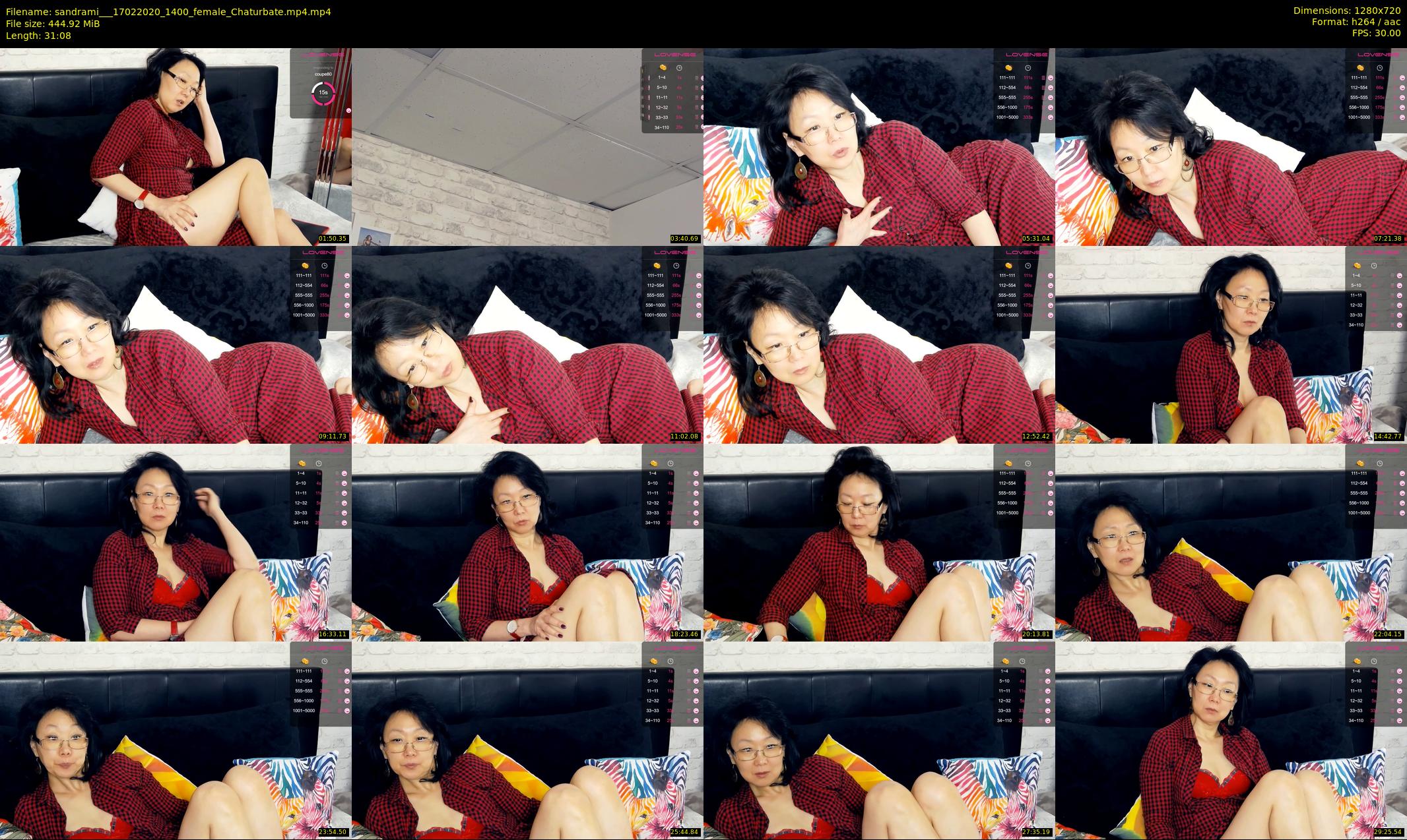 sandrami__ — 32 minute Chaturbate female cam show recording, 720p, Feb 17, 2020