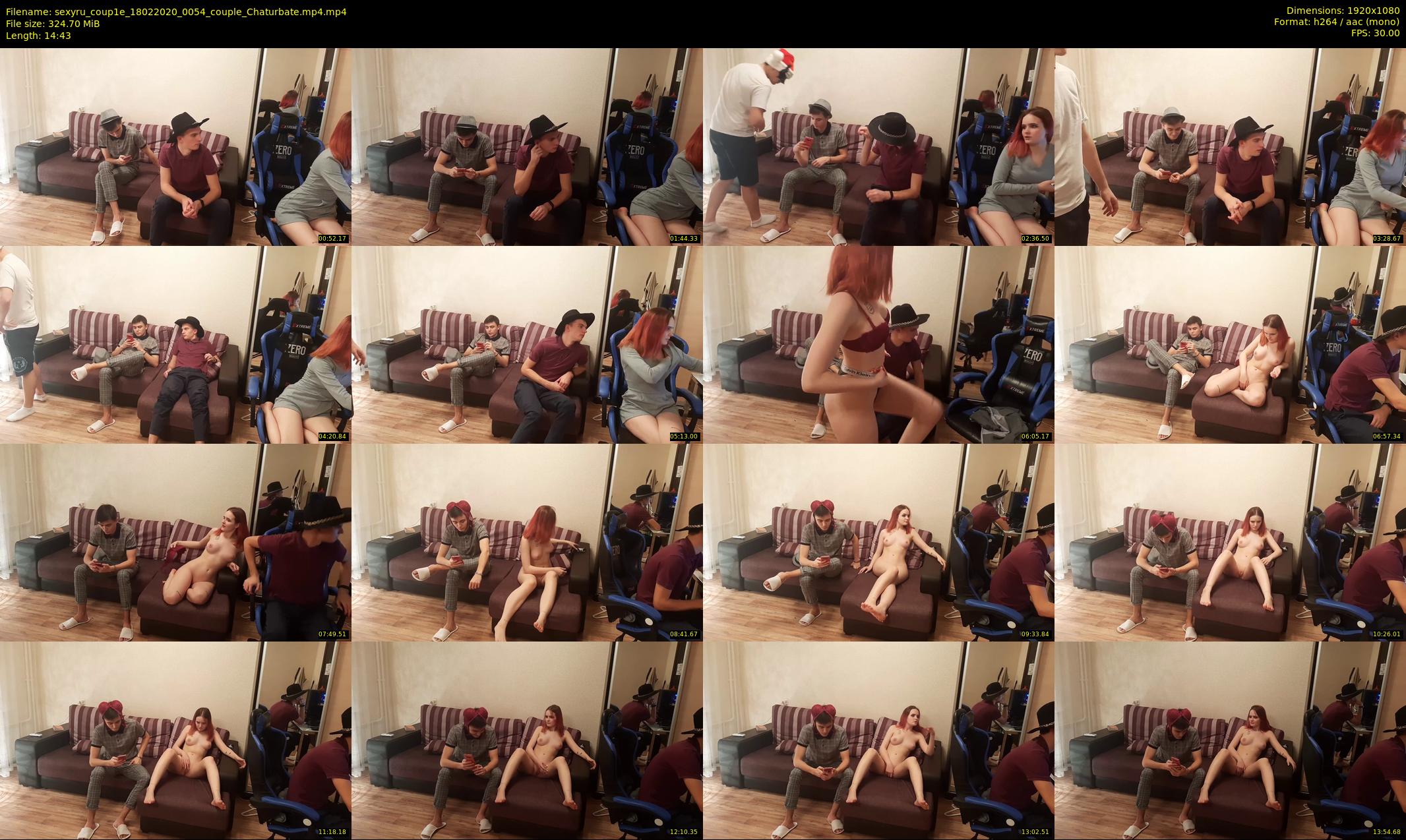 sexyru_coup1e — 15 minute Chaturbate couple cam show recording, 1080p, Feb 18, 2020