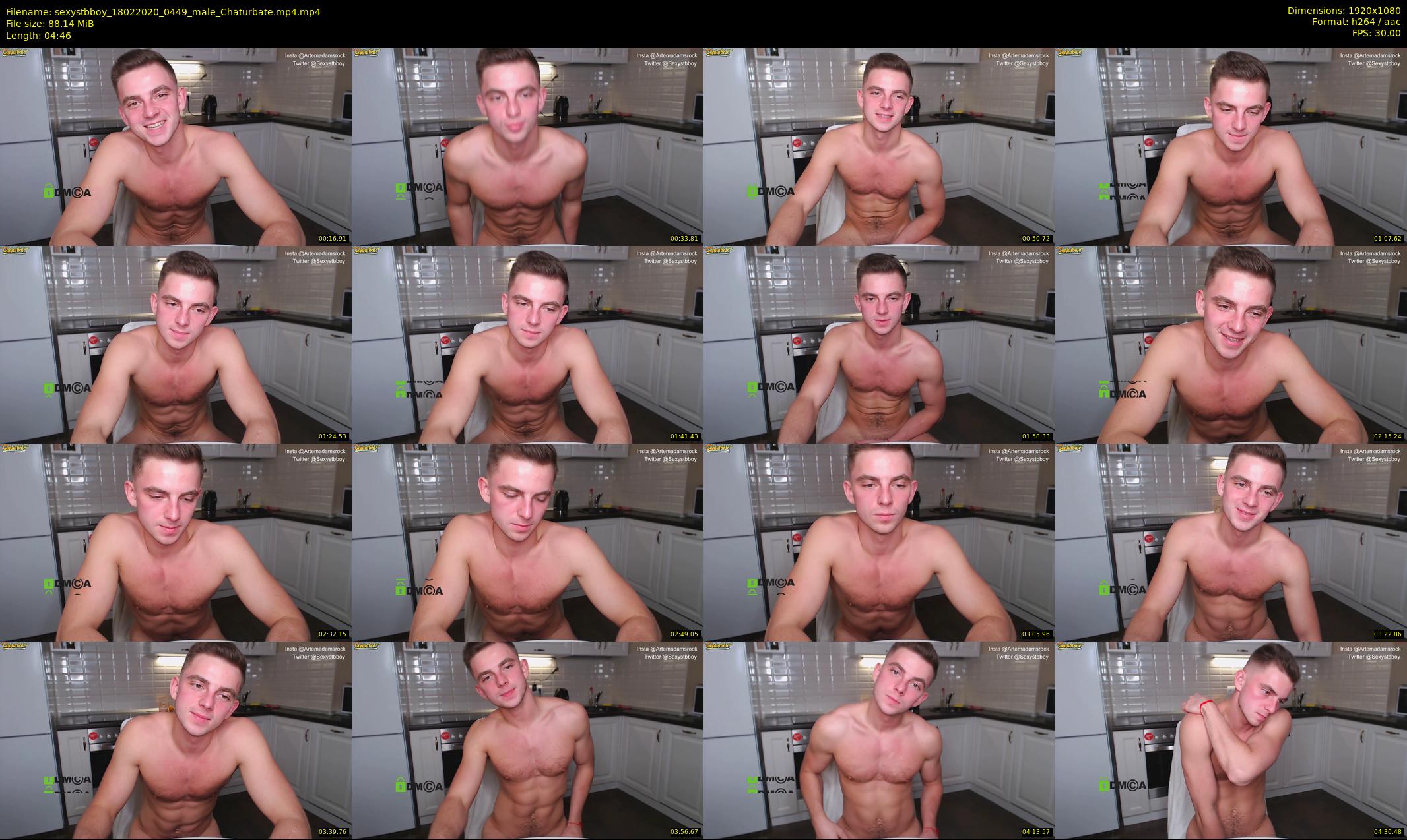 sexystbboy — 5 minute Chaturbate male cam show recording, 1080p, Feb 18, 2020