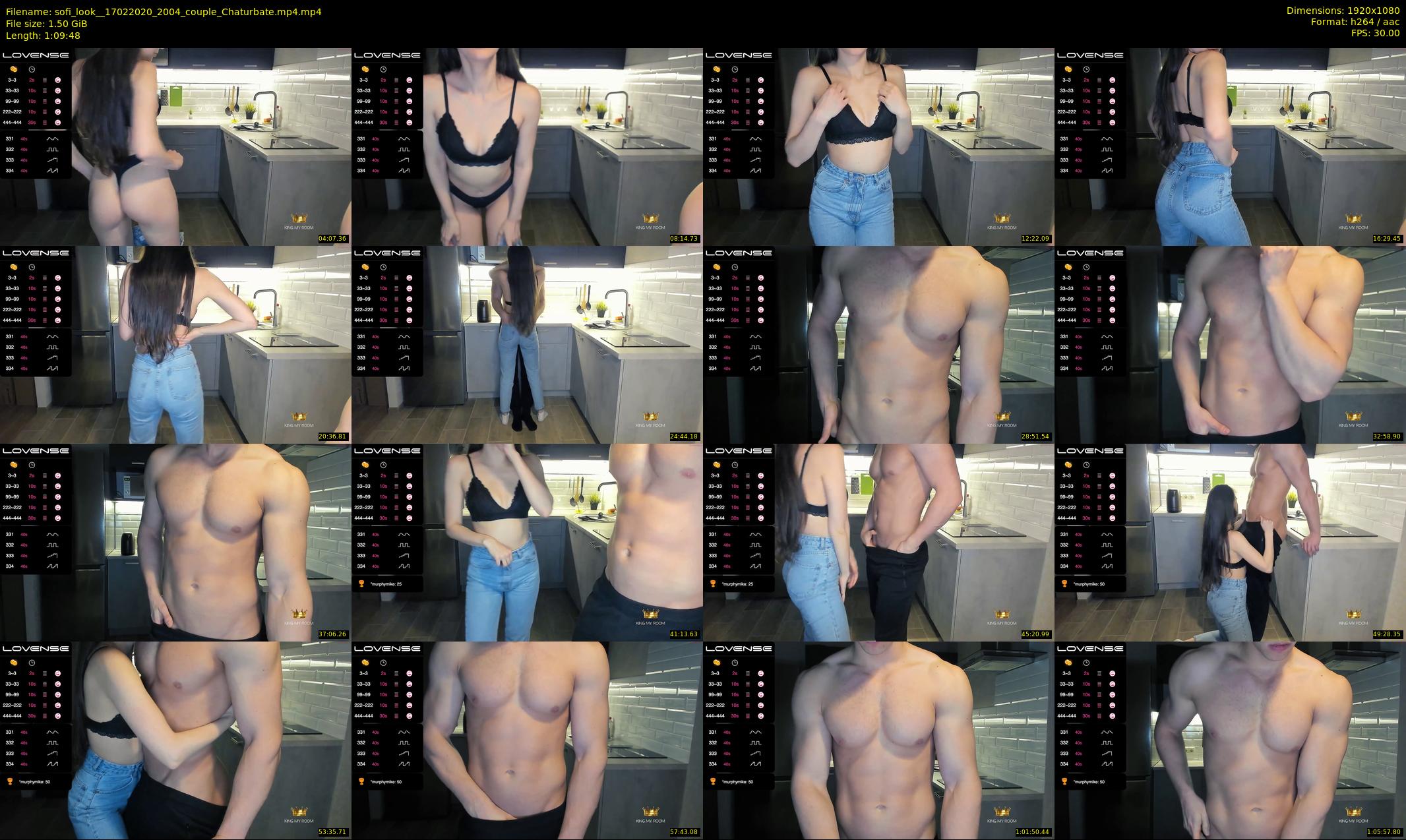 sofi_look_ — 70 minute Chaturbate couple cam show recording, 1080p, Feb 17, 2020