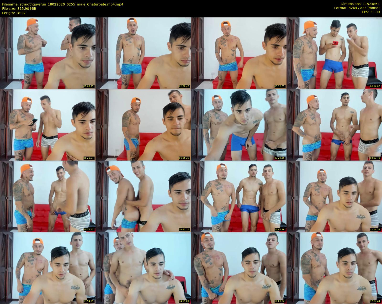 straigthguysfun — 19 minute Chaturbate male cam show recording, 720p, Feb 18, 2020