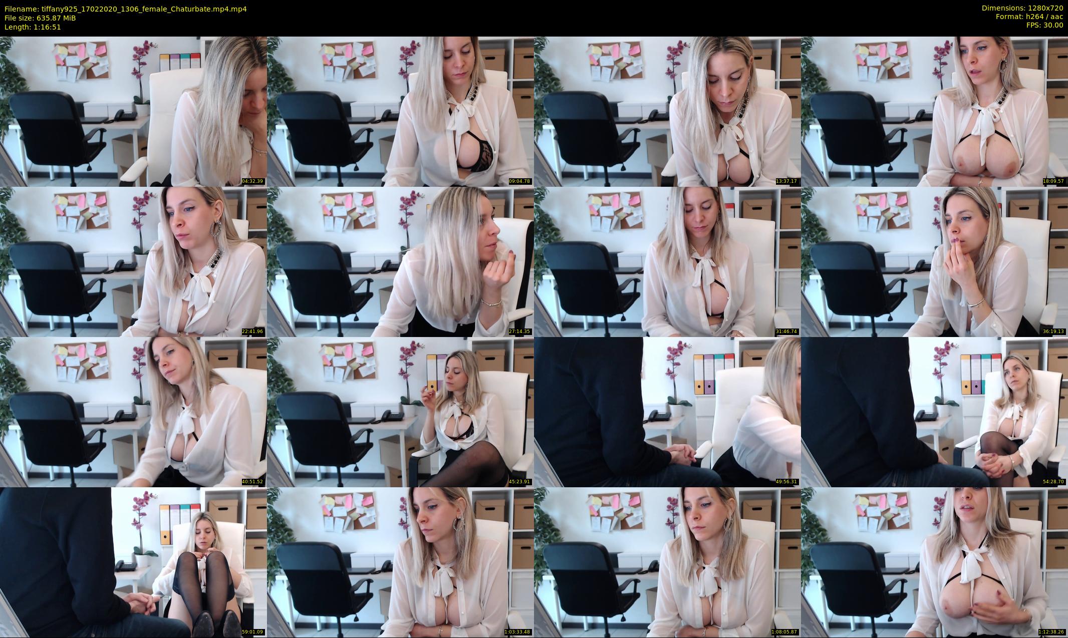 tiffany925 — 77 minute Chaturbate female cam show recording, 720p, Feb 17, 2020