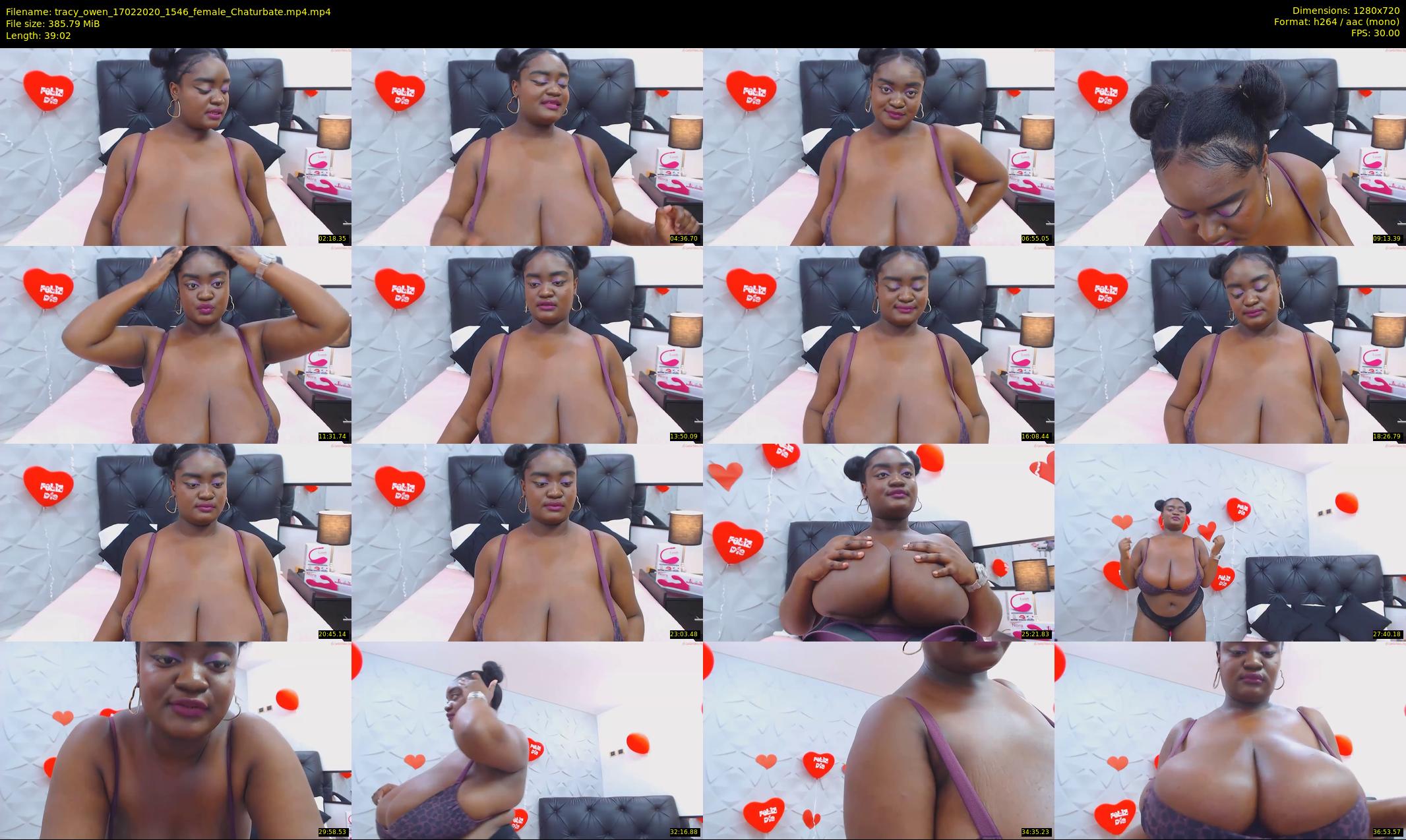 tracy_owen — 40 minute Chaturbate female cam show recording, 720p, Feb 17, 2020