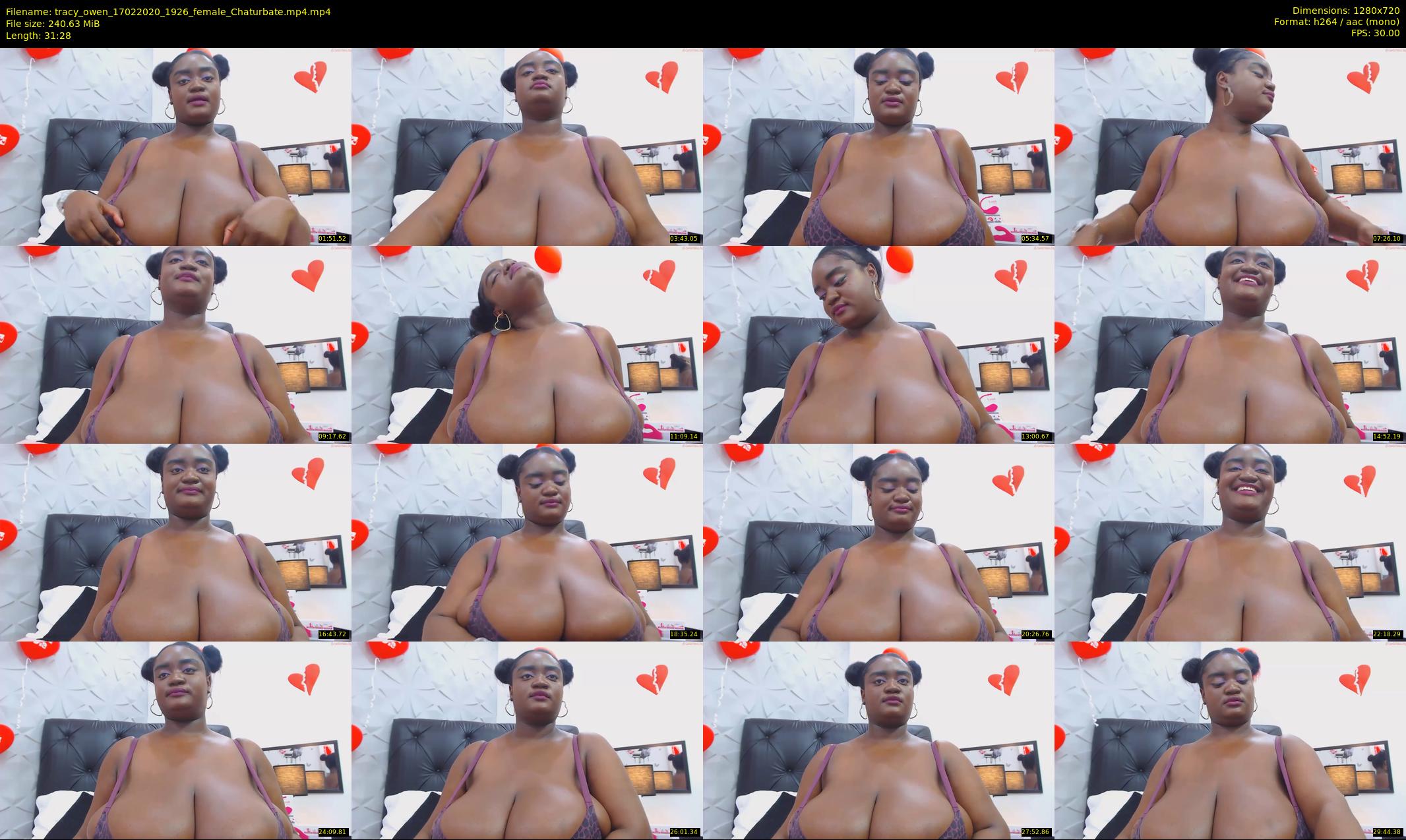 tracy_owen — 32 minute Chaturbate female cam show recording, 720p, Feb 17, 2020