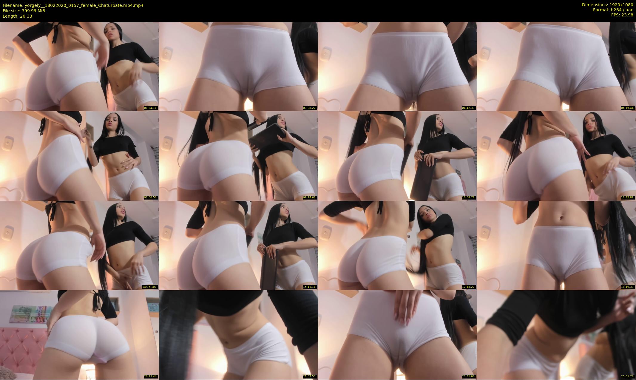 yorgely_ — 27 minute Chaturbate female cam show recording, 1080p, Feb 18, 2020