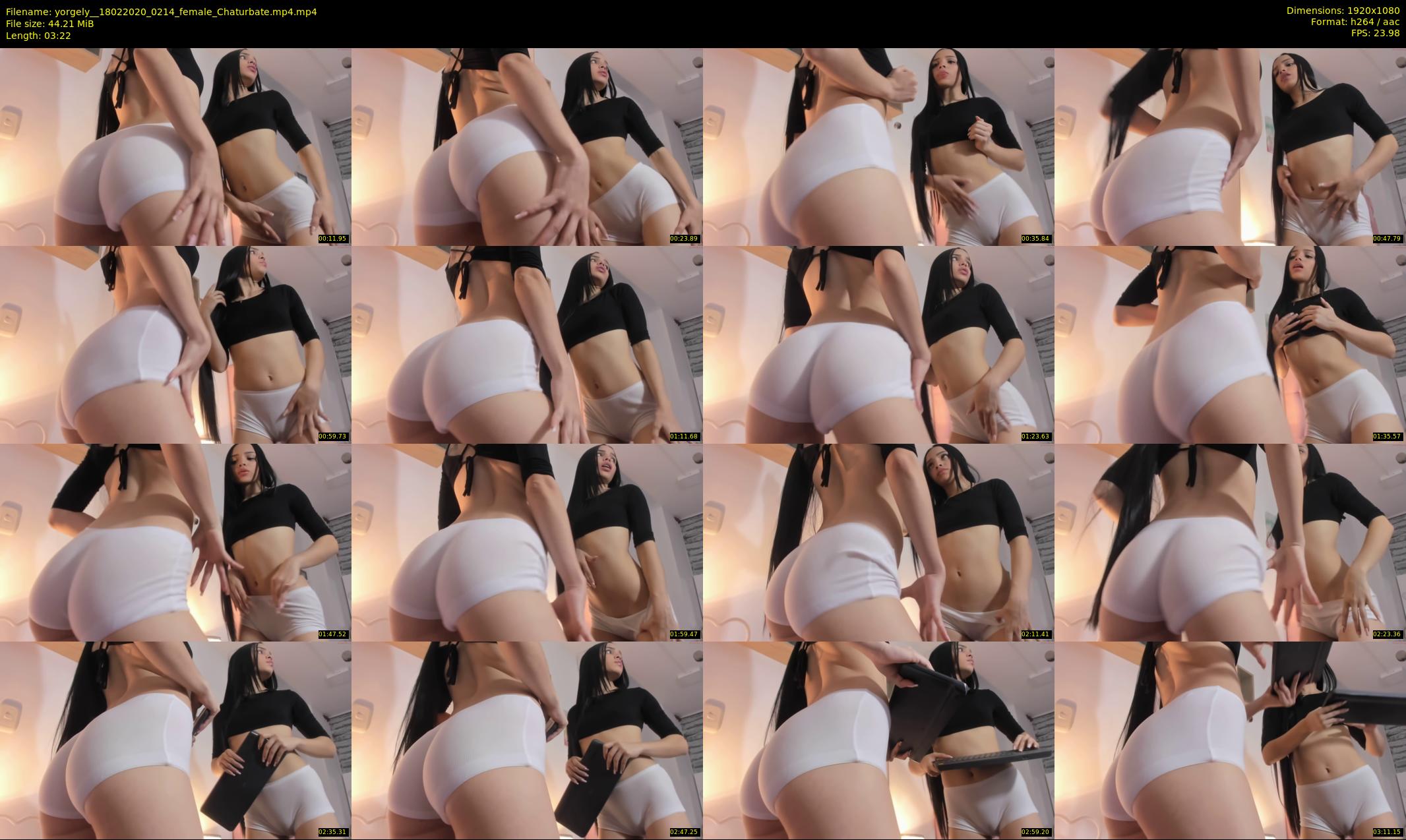 yorgely_ — 4 minute Chaturbate female cam show recording, 1080p, Feb 18, 2020