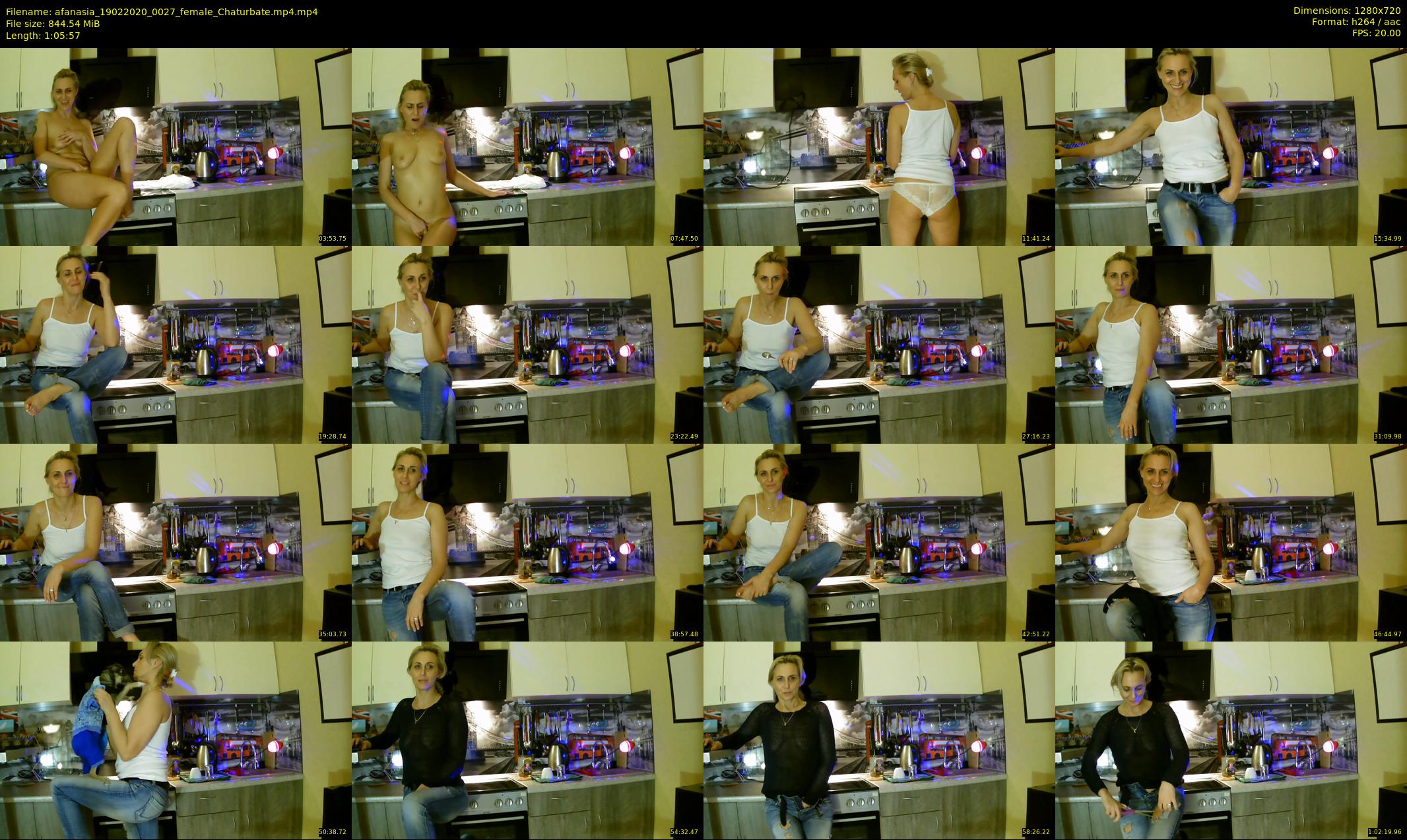 afanasia — 66 minute Chaturbate female cam show recording, 720p, Feb 19, 2020