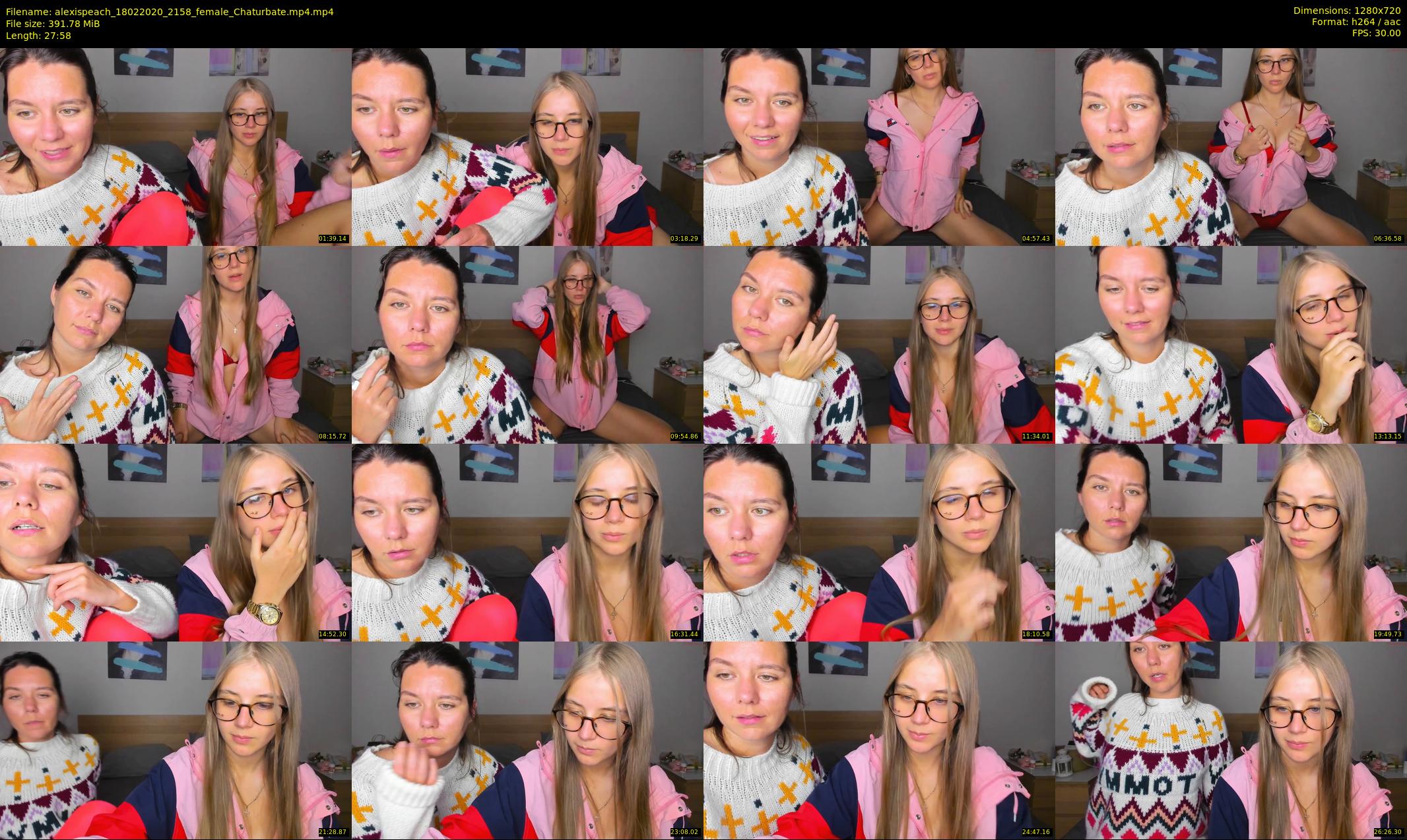 alexispeach — 28 minute Chaturbate female cam show recording, 720p, Feb 18, 2020