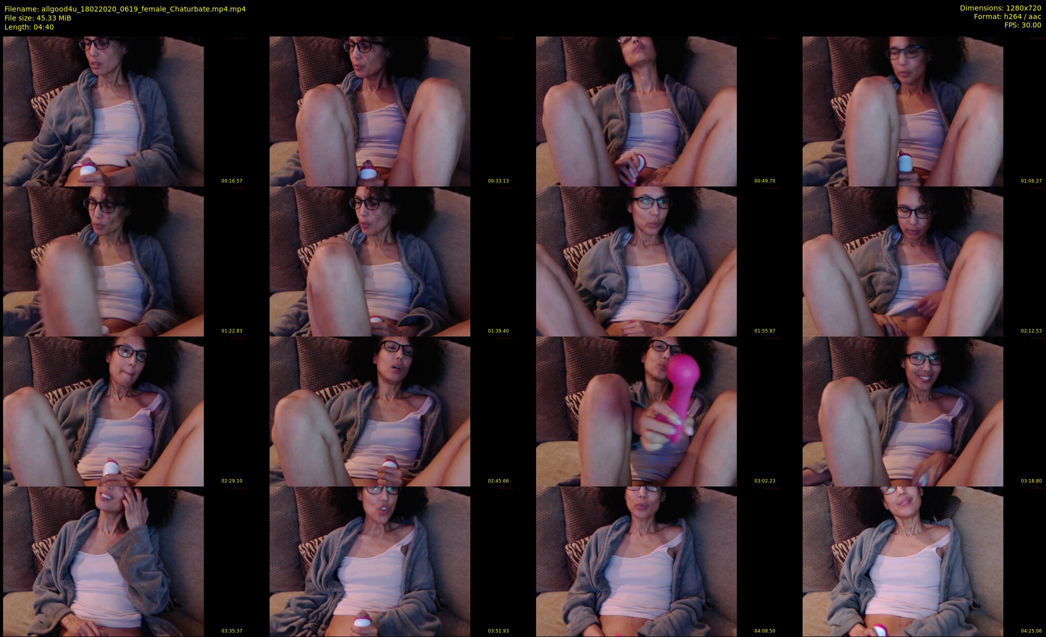 allgood4u — 5 minute Chaturbate couple cam show recording, 720p, Feb 18, 2020