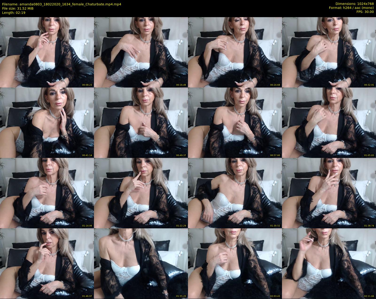 amanda0803 — 3 minute Chaturbate female cam show recording, 720p, Feb 18, 2020