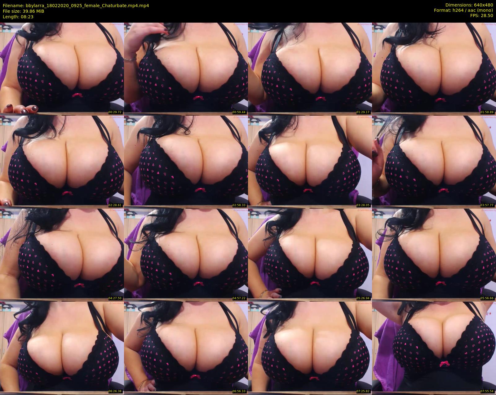 bbylarra — 9 minute Chaturbate couple cam show recording, 480p, Feb 18, 2020