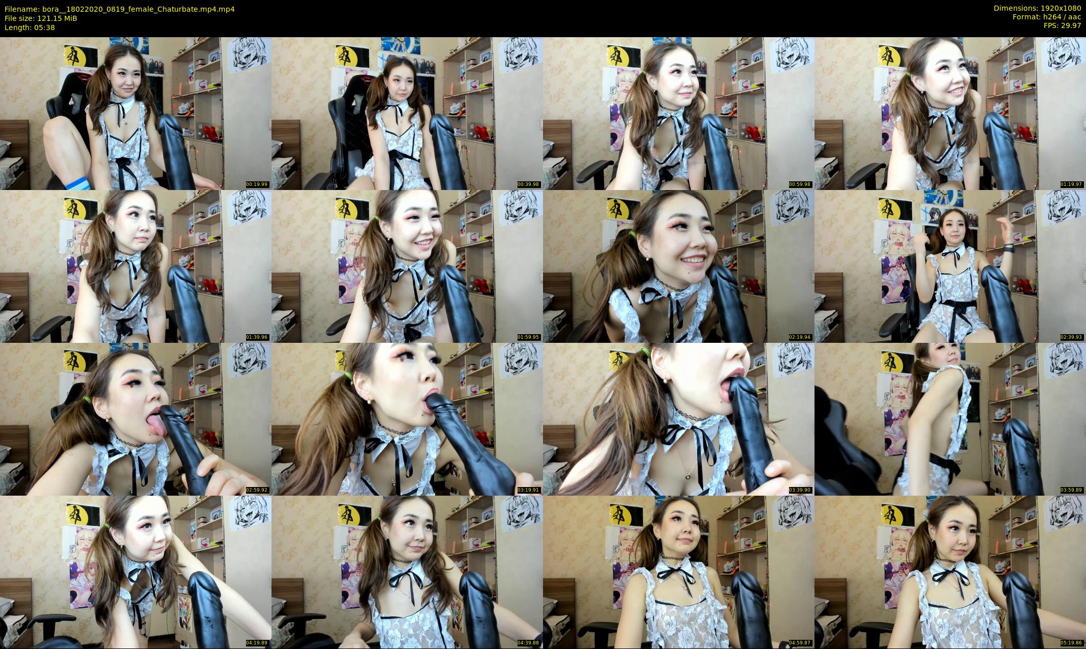 bora_ — 6 minute Chaturbate female cam show recording, 1080p, Feb 18, 2020