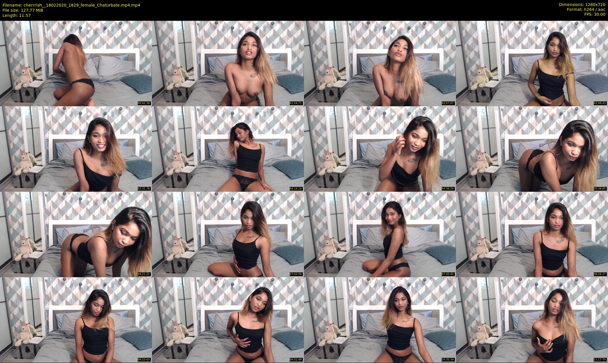 cherrrish_ — 12 minute Chaturbate female cam show recording, 720p, Feb 18, 2020