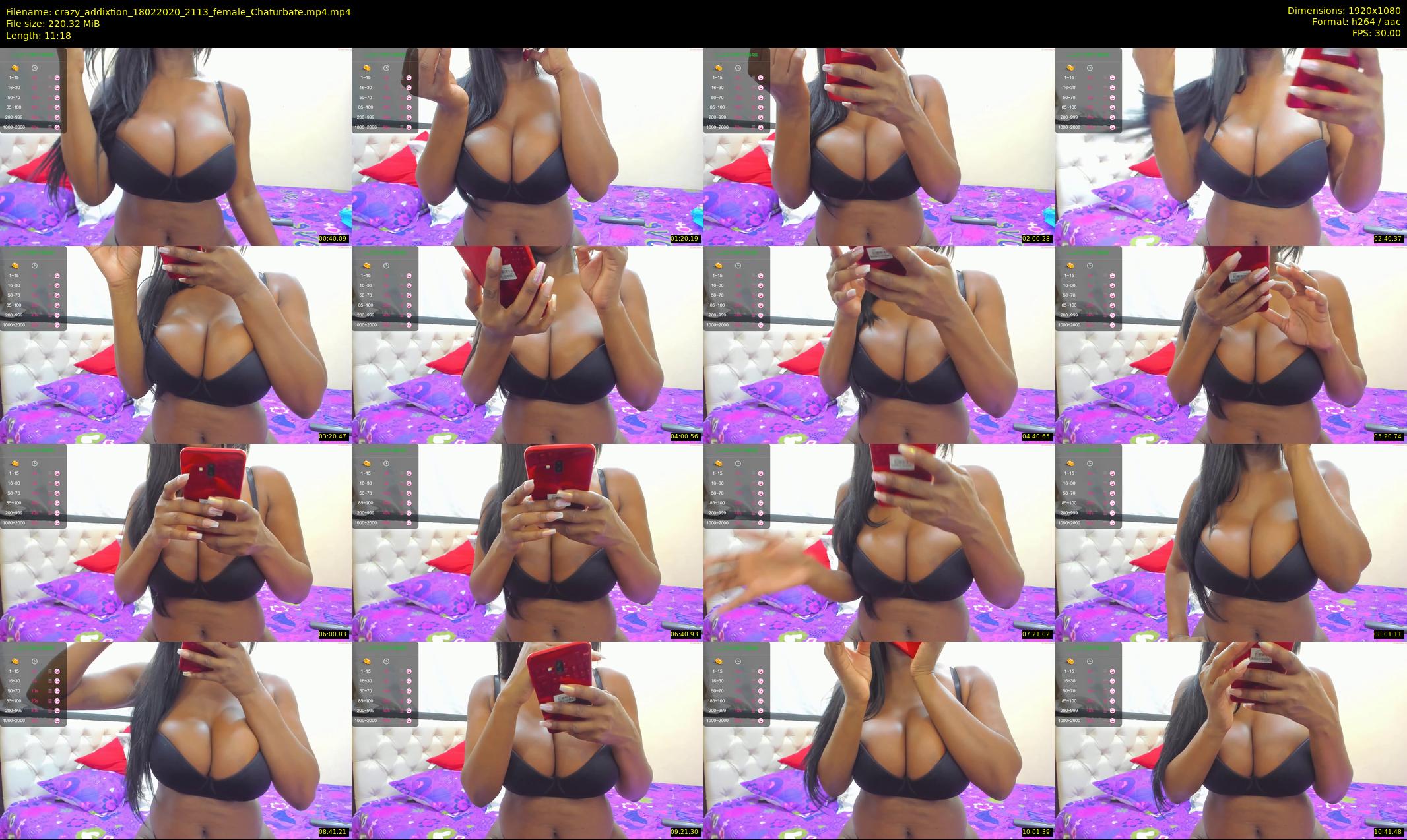 crazy_addixtion — 12 minute Chaturbate female cam show recording, 1080p, Feb 18, 2020