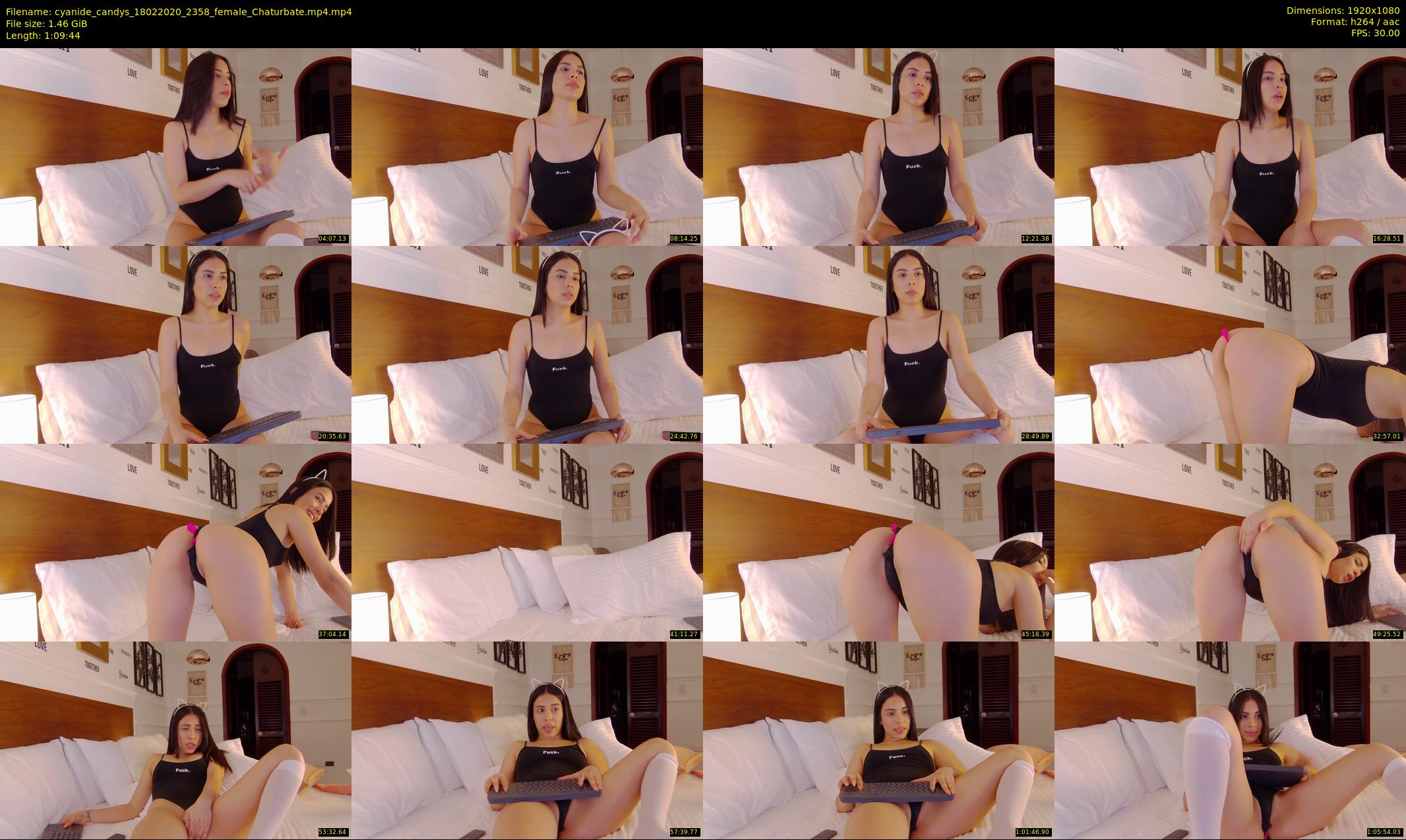 cyanide_candys — 70 minute Chaturbate female cam show recording, 1080p, Feb 18, 2020