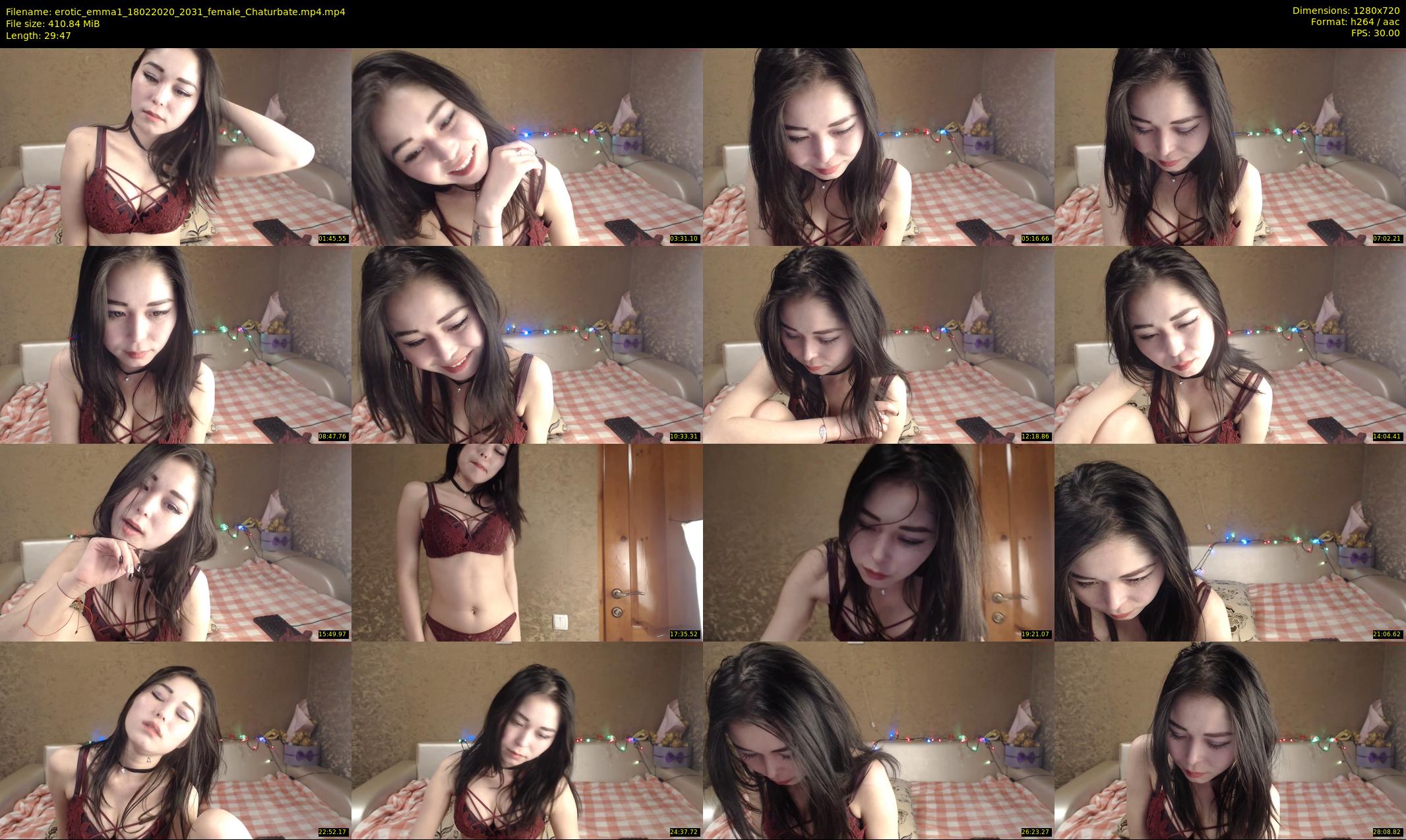 erotic_emma1 — 30 minute Chaturbate female cam show recording, 720p, Feb 18, 2020