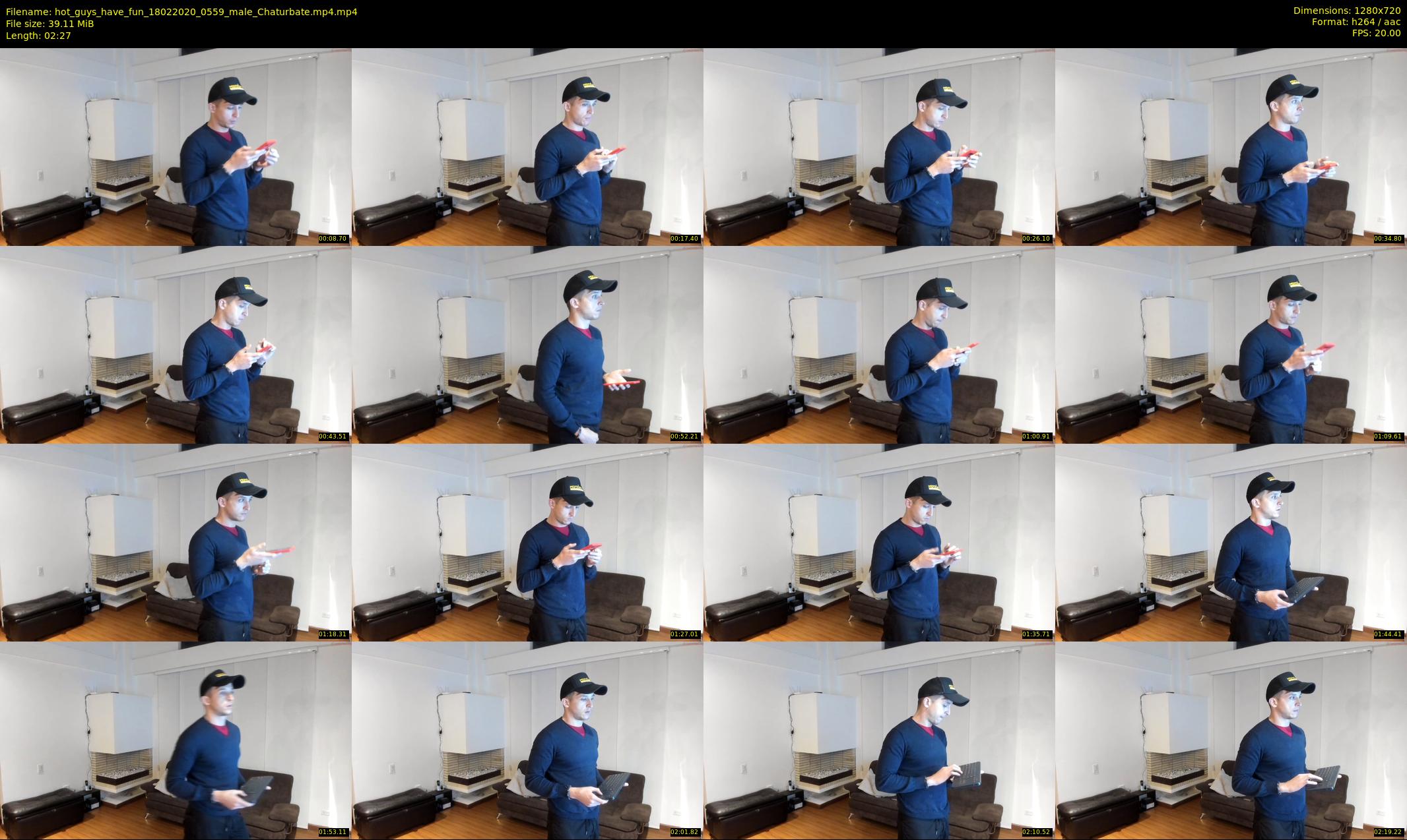 hot_guys_have_fun — 3 minute Chaturbate male cam show recording, 720p, Feb 18, 2020