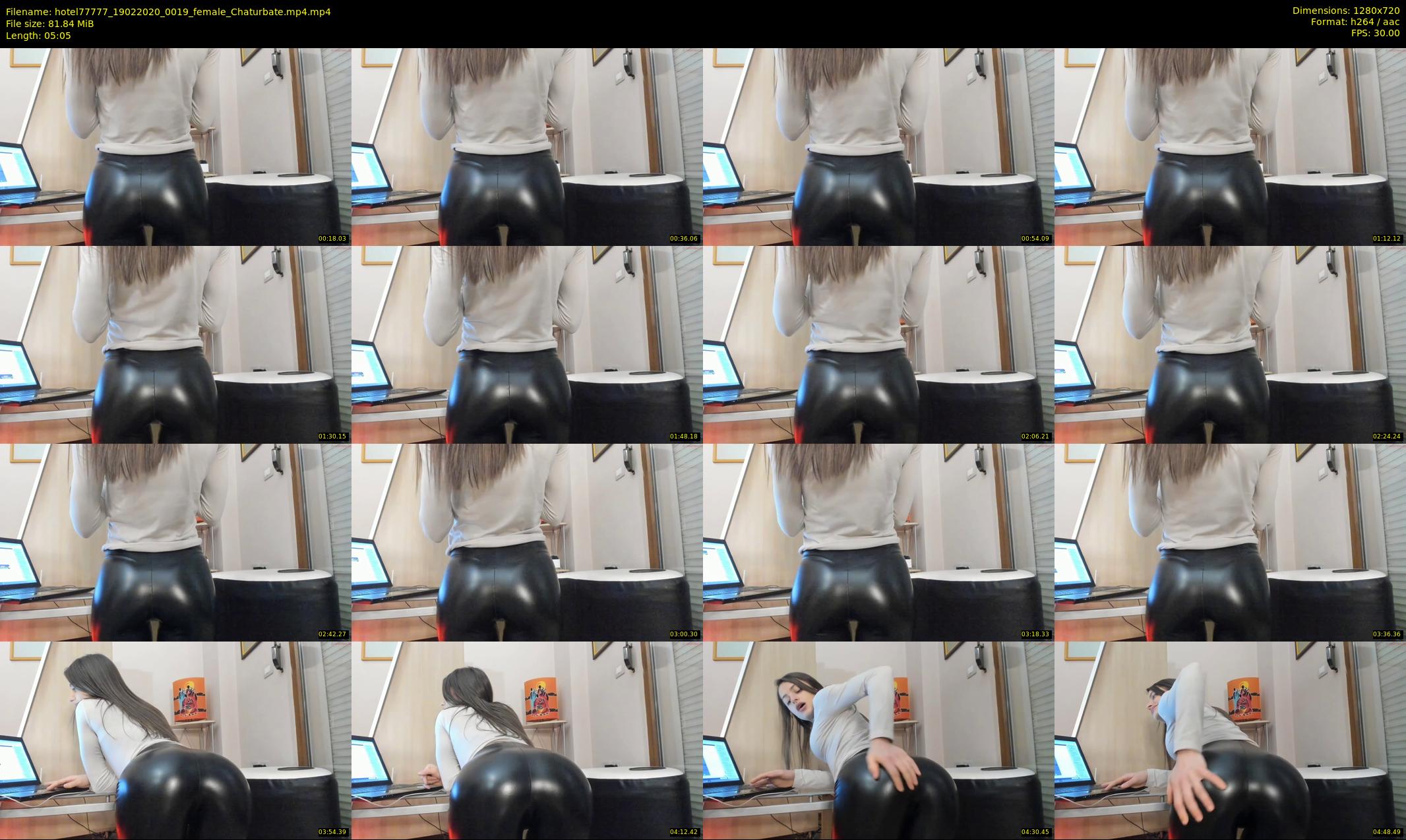 hotel77777 — 6 minute Chaturbate female cam show recording, 720p, Feb 19, 2020
