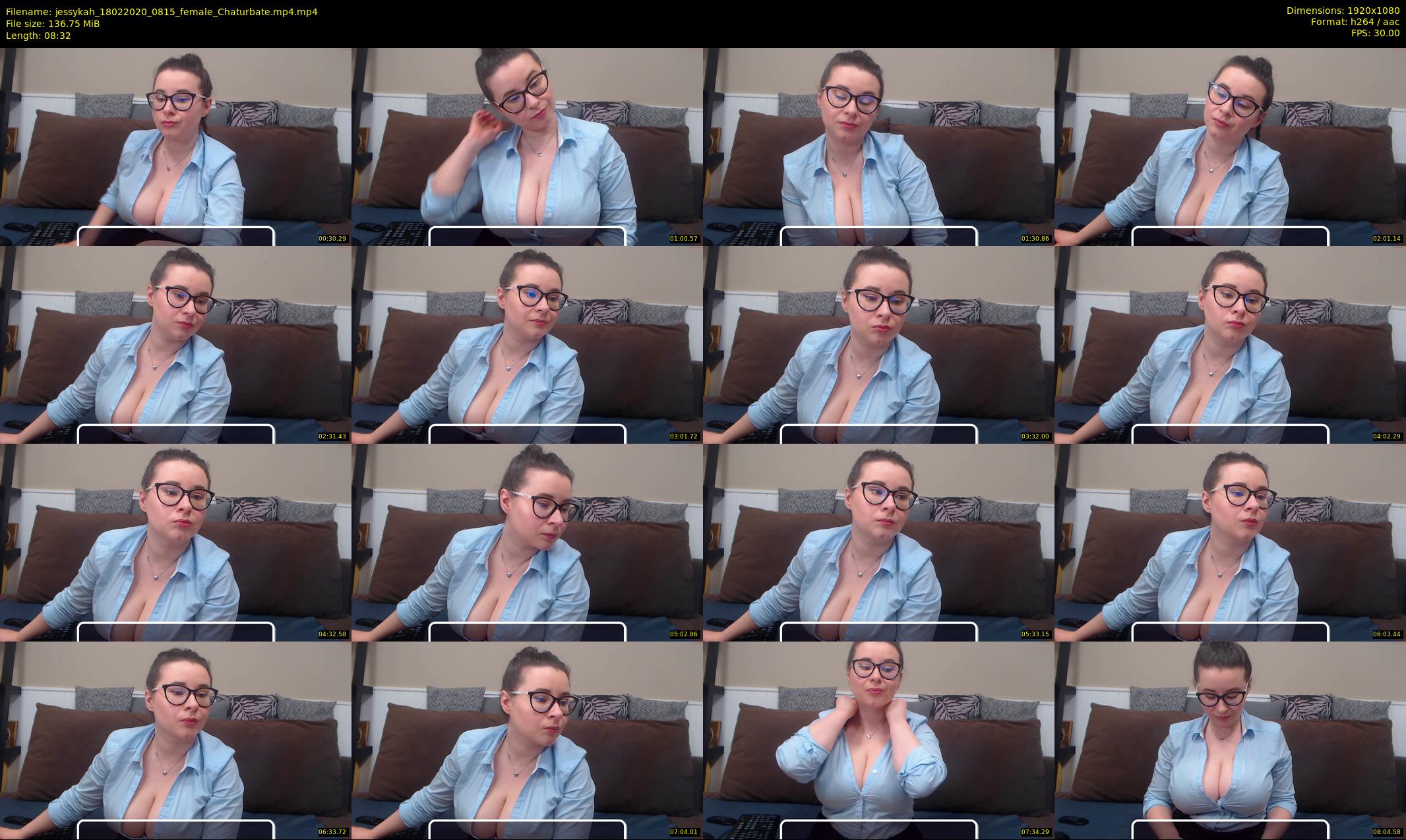jessykah — 9 minute Chaturbate female cam show recording, 1080p, Feb 18, 2020