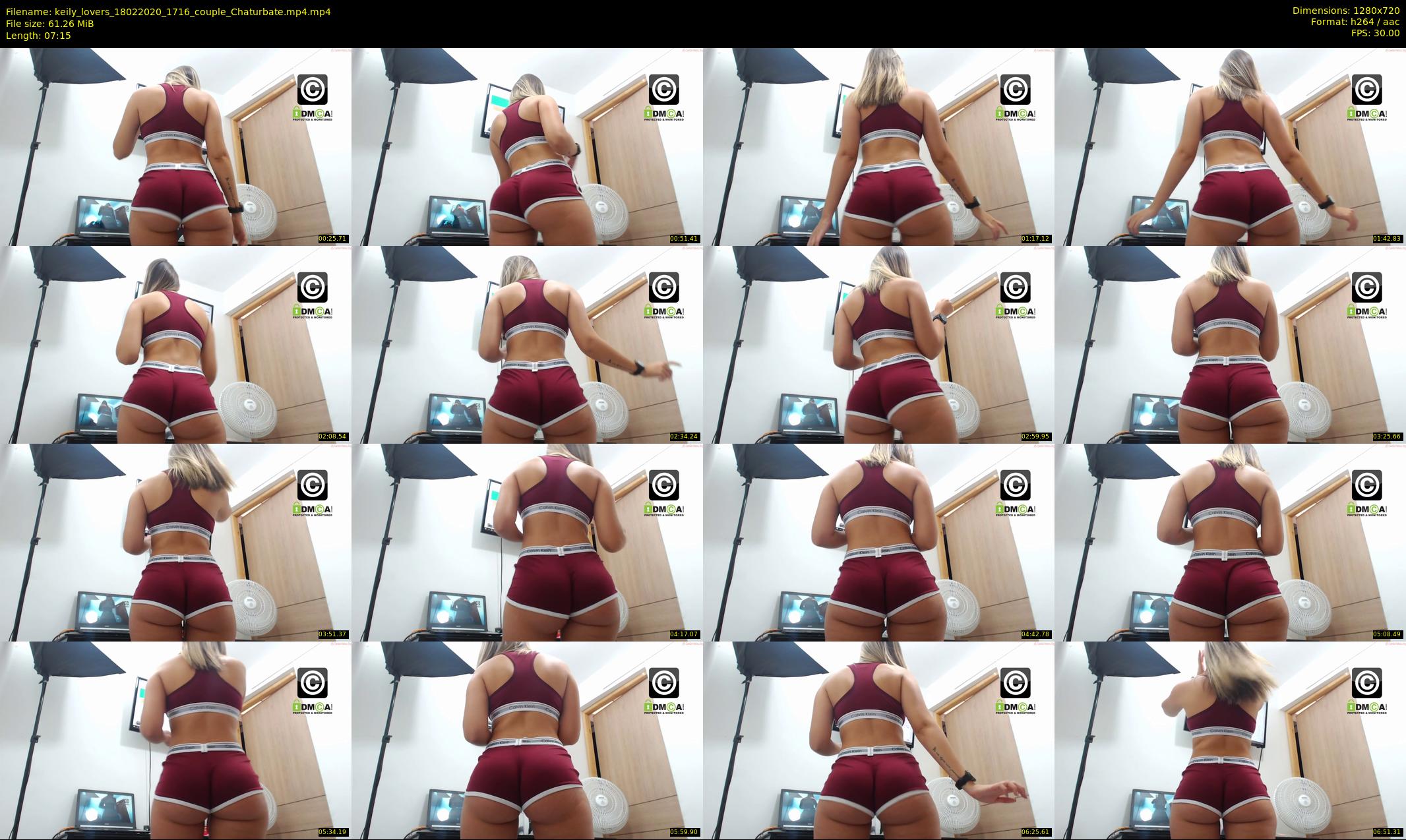 keily_lovers — 8 minute Chaturbate female cam show recording, 720p, Feb 18, 2020