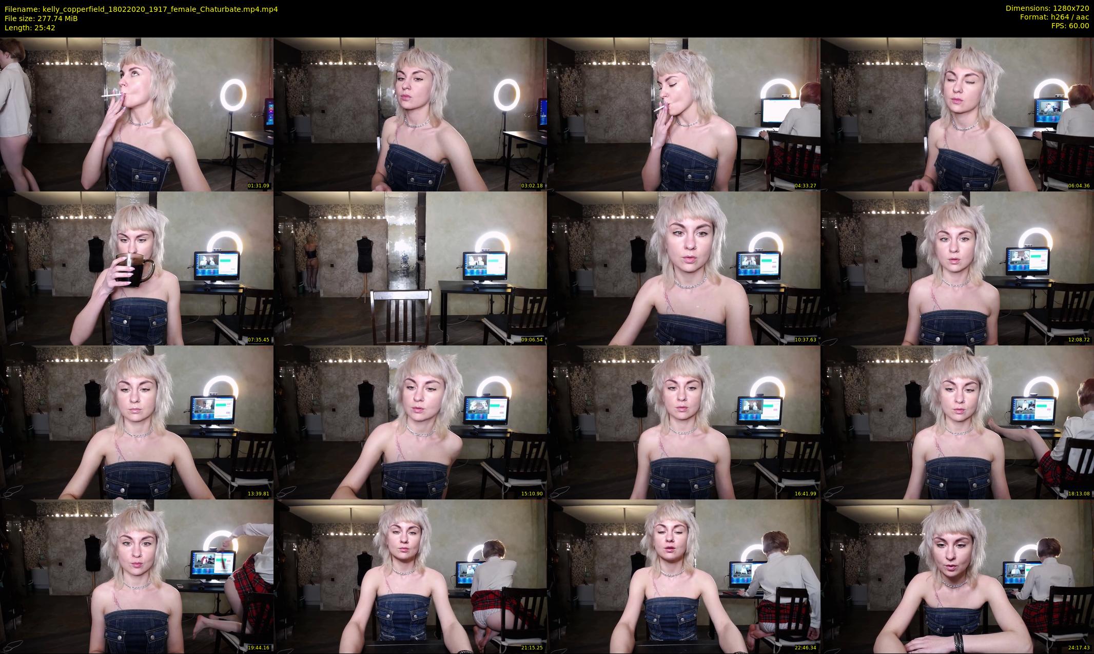 kelly_copperfield — 26 minute Chaturbate female cam show recording, 720p, Feb 18, 2020