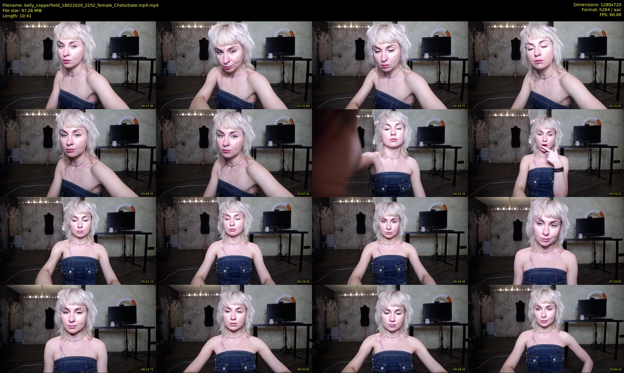 kelly_copperfield — 11 minute Chaturbate female cam show recording, 720p, Feb 18, 2020