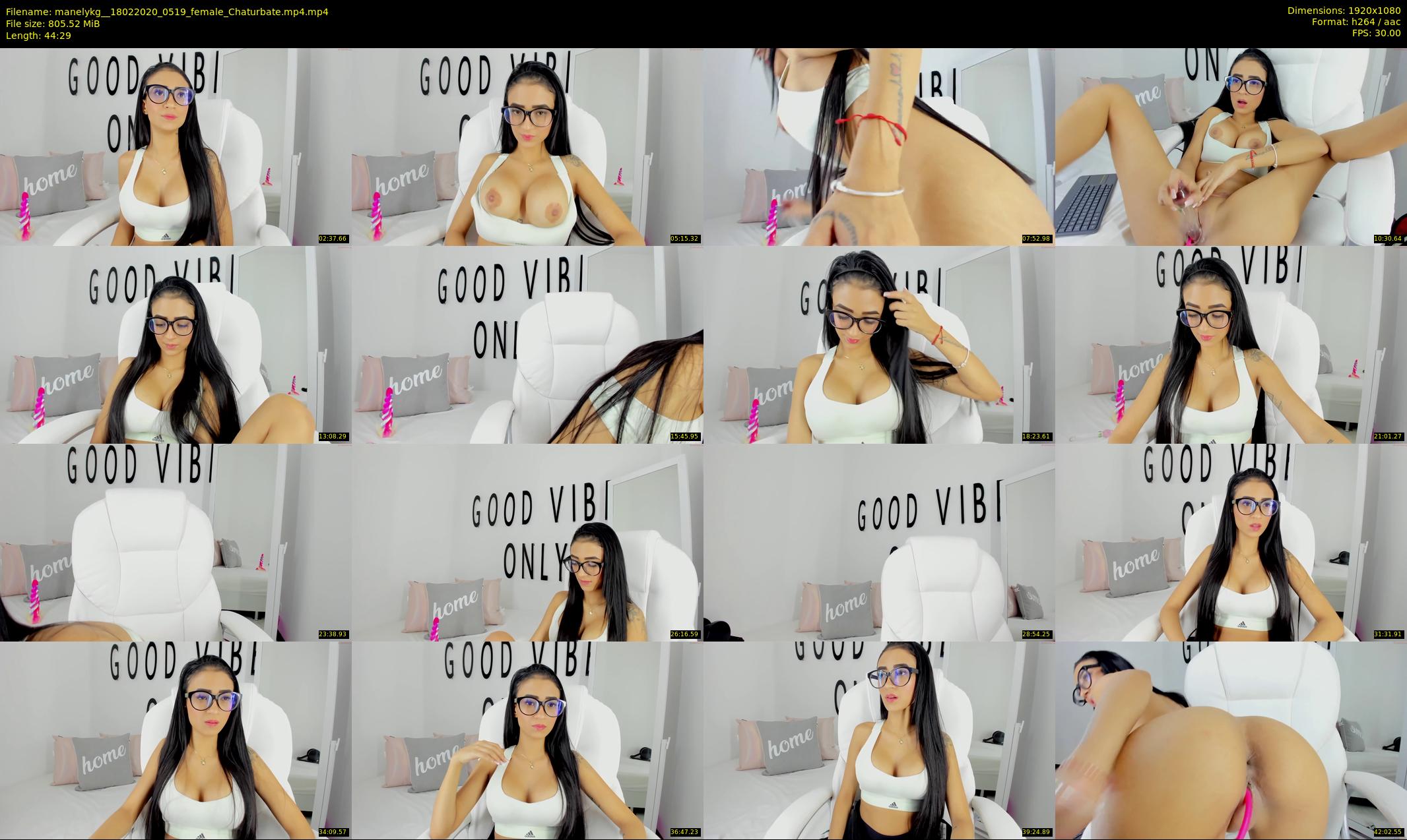 manelykg_ — 45 minute Chaturbate female cam show recording, 1080p, Feb 18, 2020