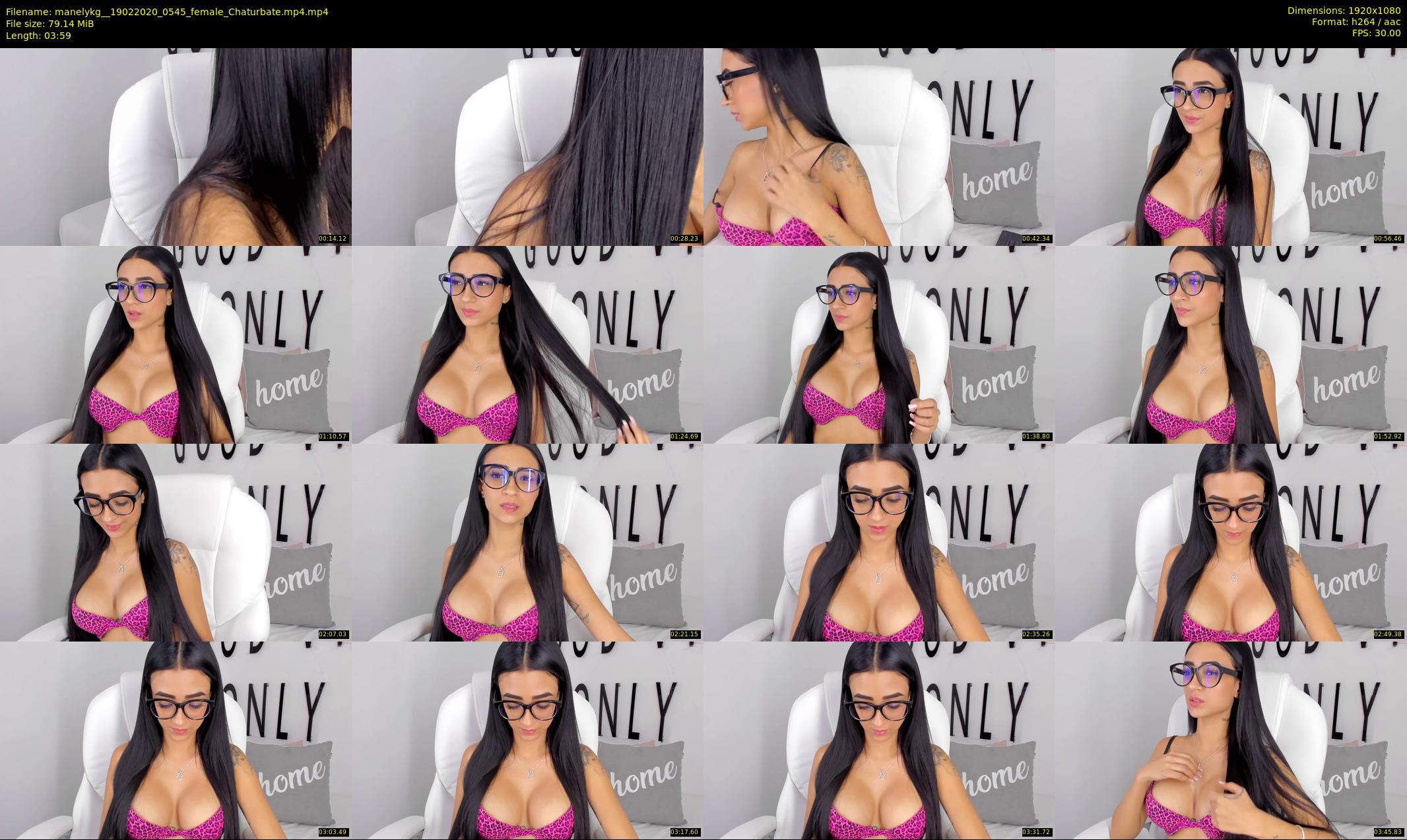 manelykg_ — 4 minute Chaturbate female cam show recording, 1080p, Feb 19, 2020