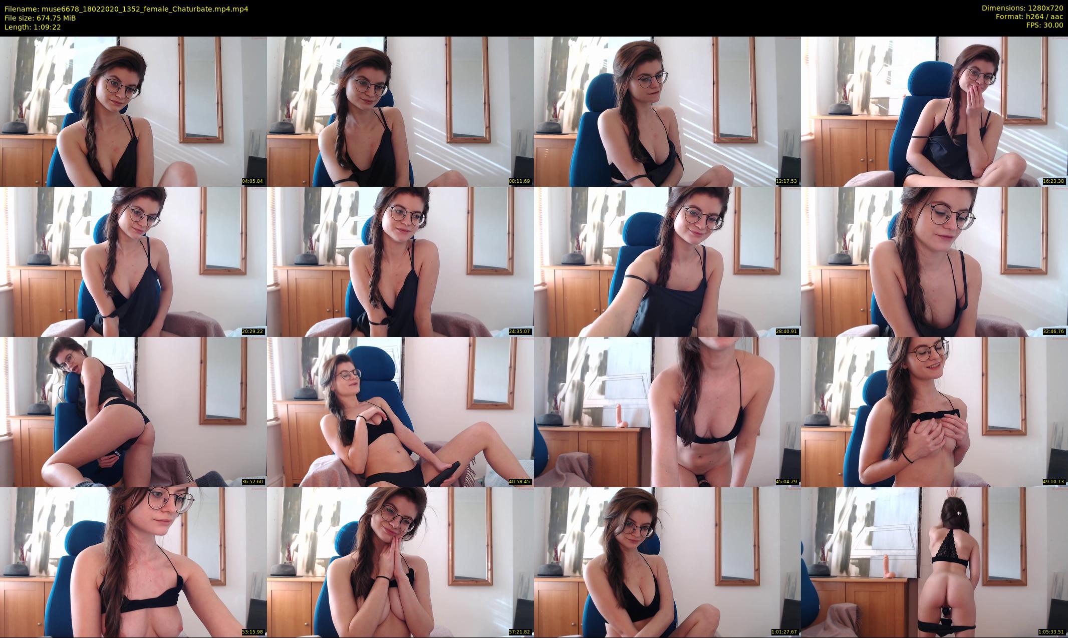 muse6678 — 70 minute Chaturbate female cam show recording, 720p, Feb 18, 2020