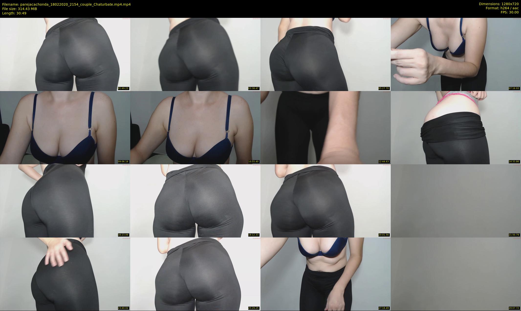 parejacachonda — 31 minute Chaturbate couple cam show recording, 720p, Feb 18, 2020