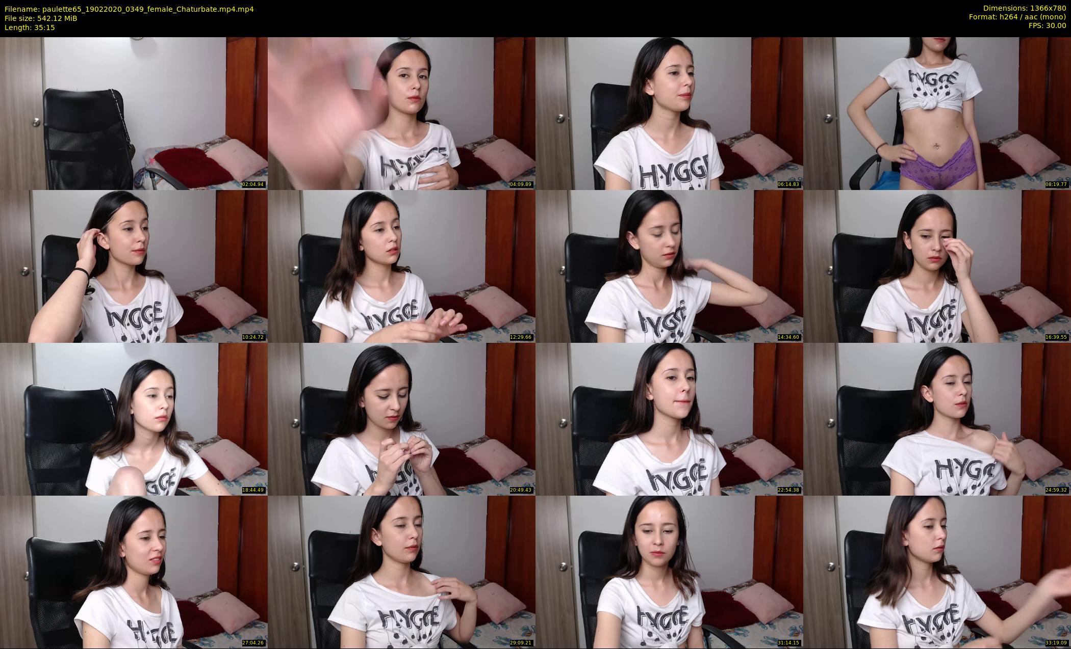 paulette65 — 36 minute Chaturbate female cam show recording, 720p, Feb 19, 2020