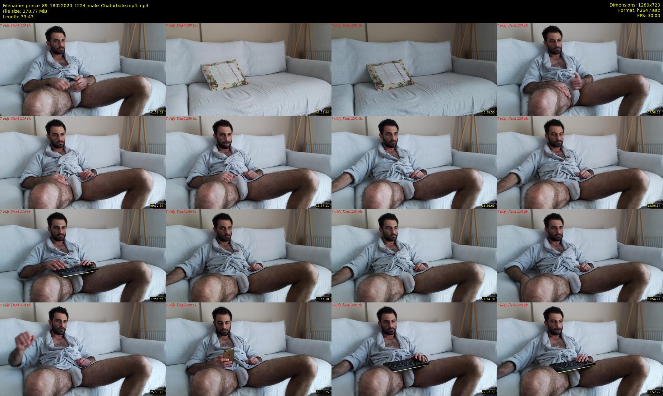 prince_89 — 34 minute Chaturbate male cam show recording, 720p, Feb 18, 2020