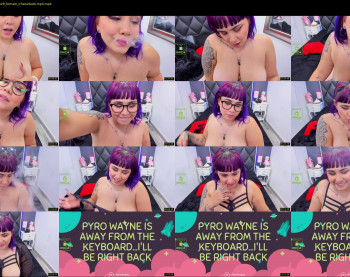 pyrowayne — 14 minute Chaturbate female cam show recording, 720p, Feb 18, 2020