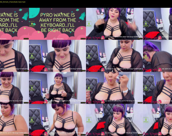 pyrowayne — 54 minute Chaturbate female cam show recording, 720p, Feb 18, 2020