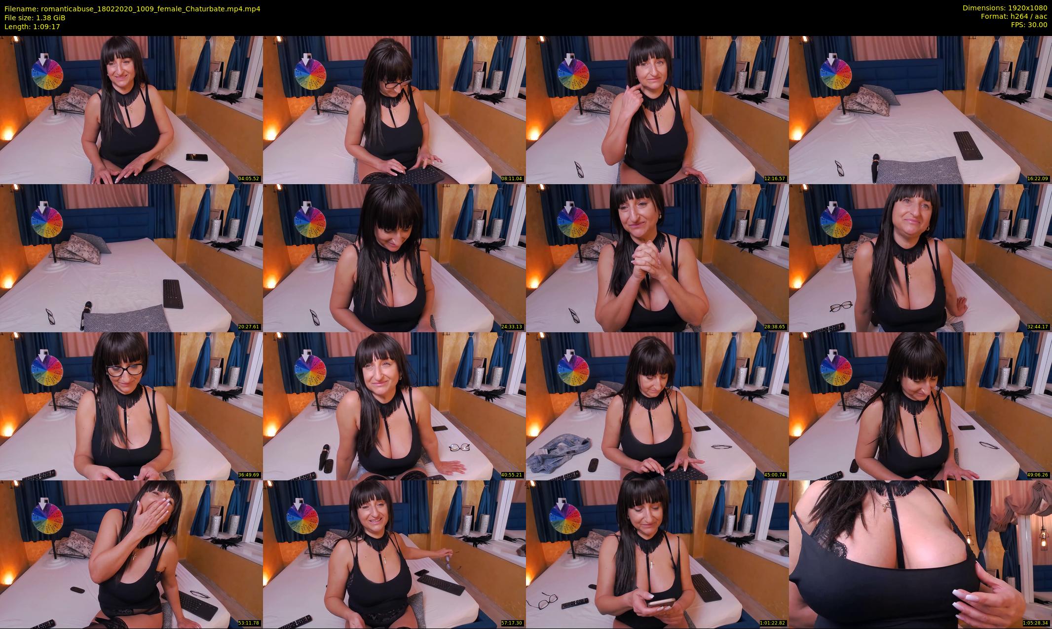 romanticabuse — 70 minute Chaturbate female cam show recording, 1080p, Feb 18, 2020